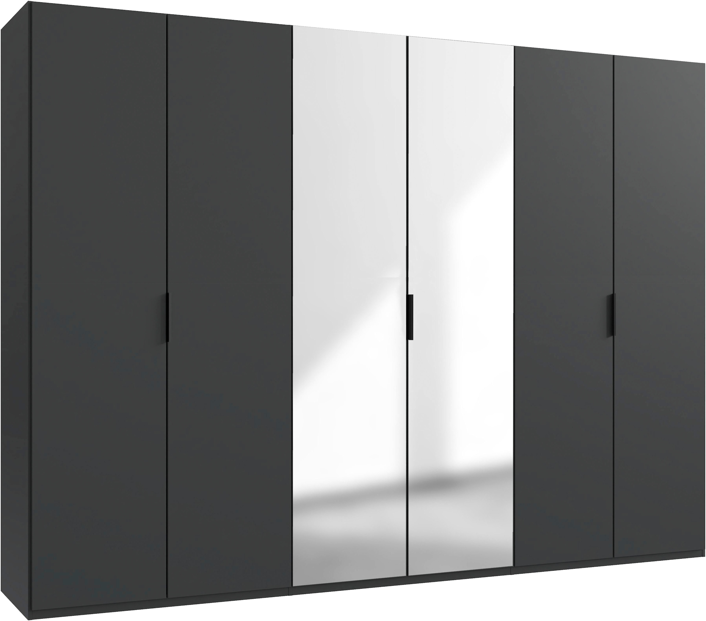 Wimex Kleiderschrank "Oxford by fresh to go, in 3 Breiten, Made in Germany" wahlweise mit oder ohne Spiegel, mit hochwertigen Falttüren für den perfekten Überblick