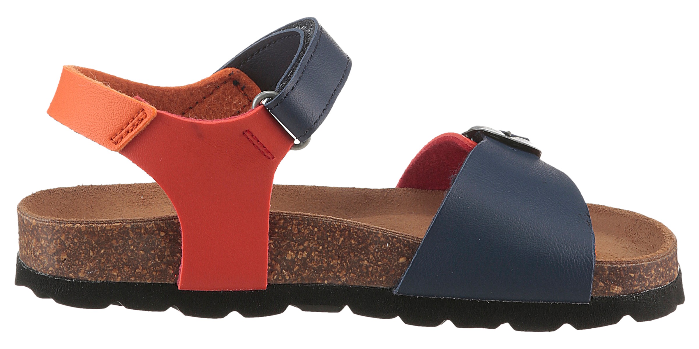 KIDSWORLD Riemchensandale, Sommerschuh, Strandschuh, Urlaubschuh mit Klett