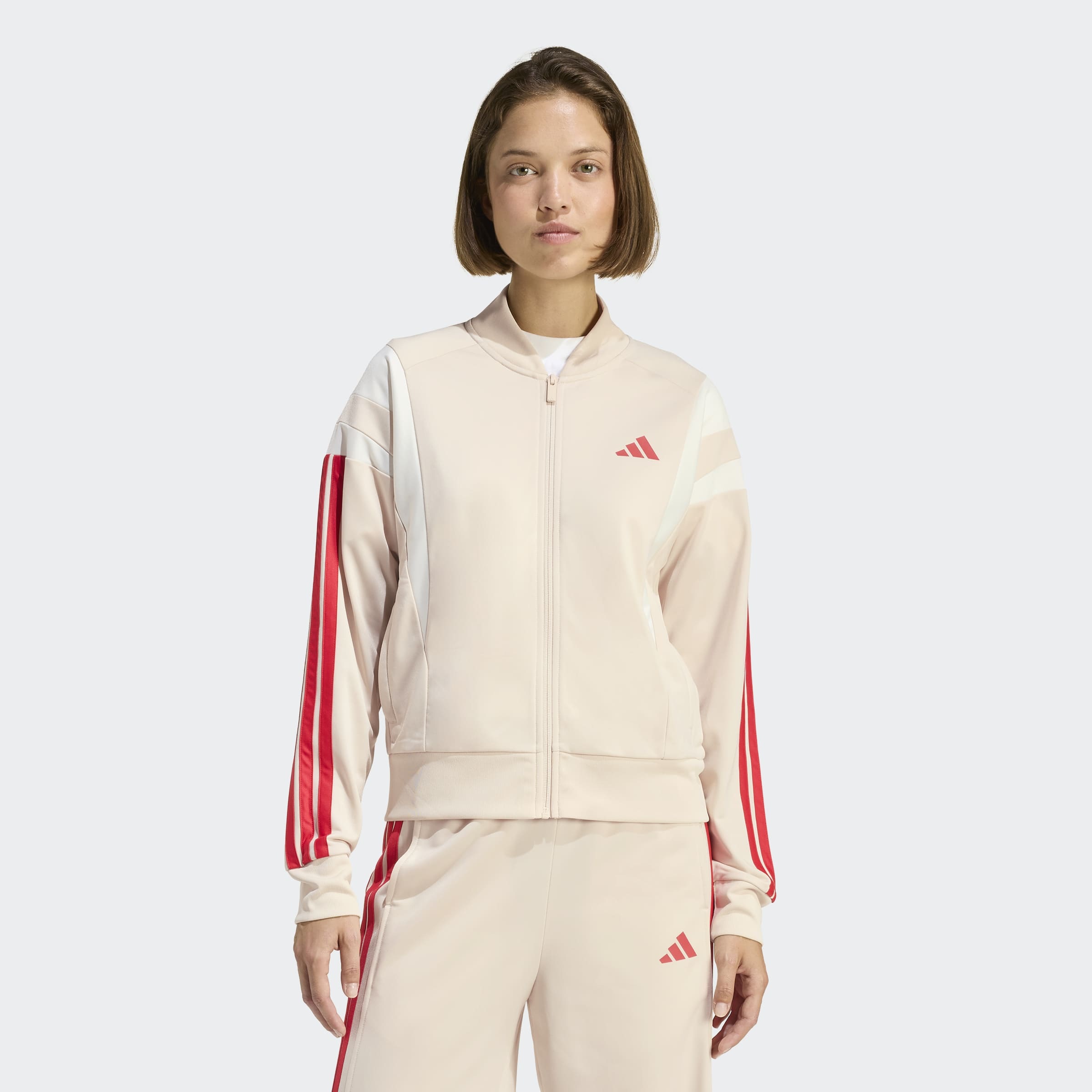 adidas Sportswear Sweatjacke "3S FASHION TRACK" günstig online kaufen