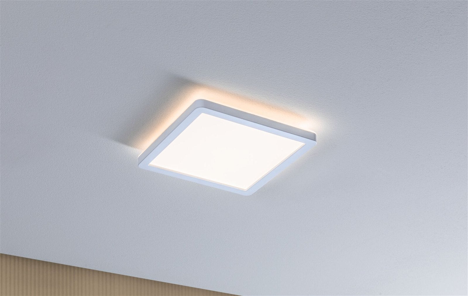 Paulmann LED Panel »Atria Shine IP44 eckig 190x190mm 11,2W 900lm 3000K«, 1 flammig, Backlight