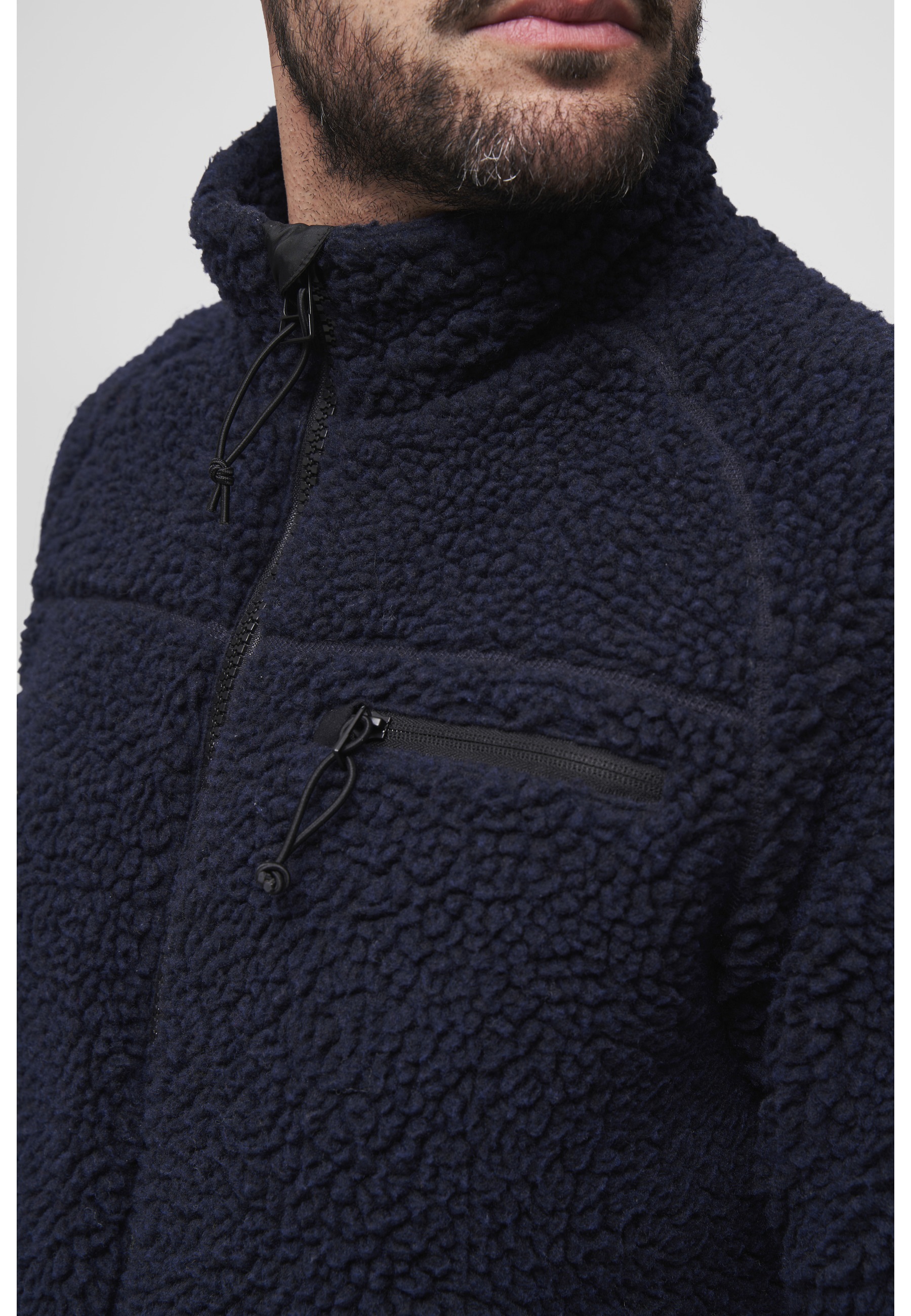 Brandit Allwetterjacke »Brandit Herren Teddyfleece Jacket« 1 Stk. tlg. ohne Kapuze
