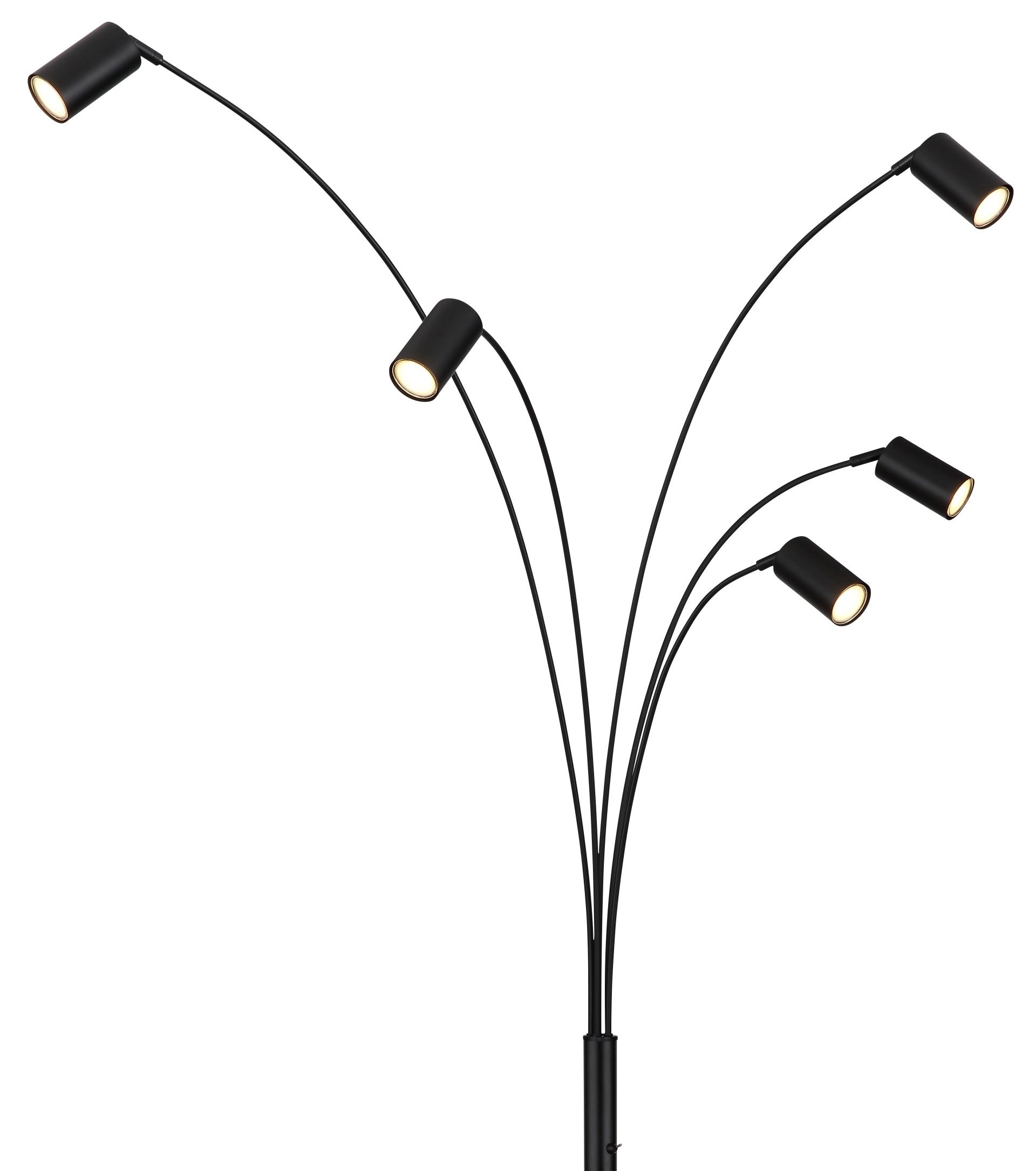 GLOBO LIGHTING Stehlampe »ROBBY«, Leuchtmittel GU10 | ohne Leuchtmittel, Wippschalter am Artikel