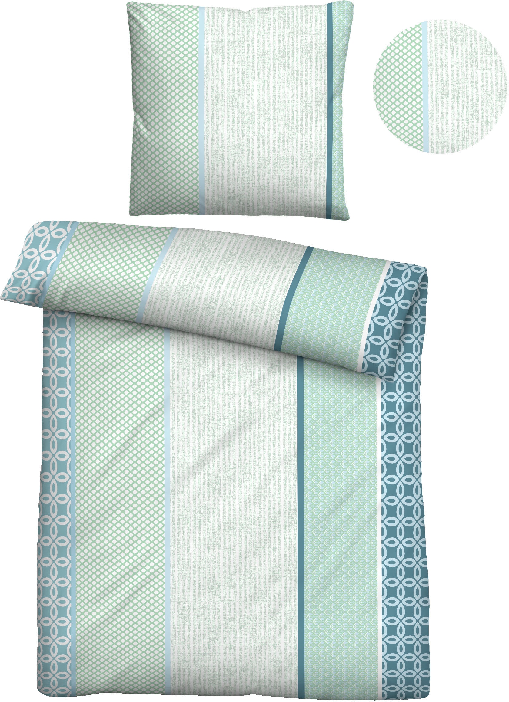 Castell - Markenbettwäsche Bettwäsche "Valentin" 2 Stk. hautsympathisch, 10 günstig online kaufen