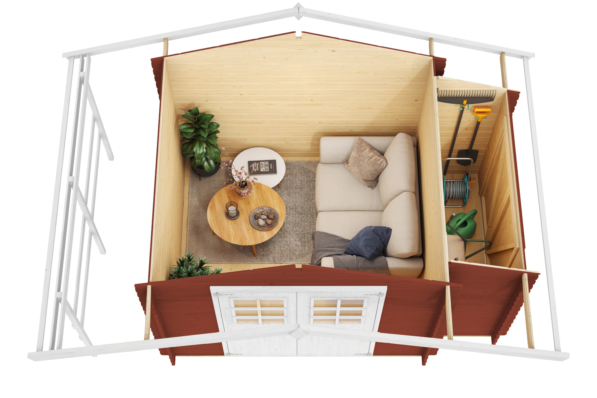 Nordic Holz Gartenhaus 