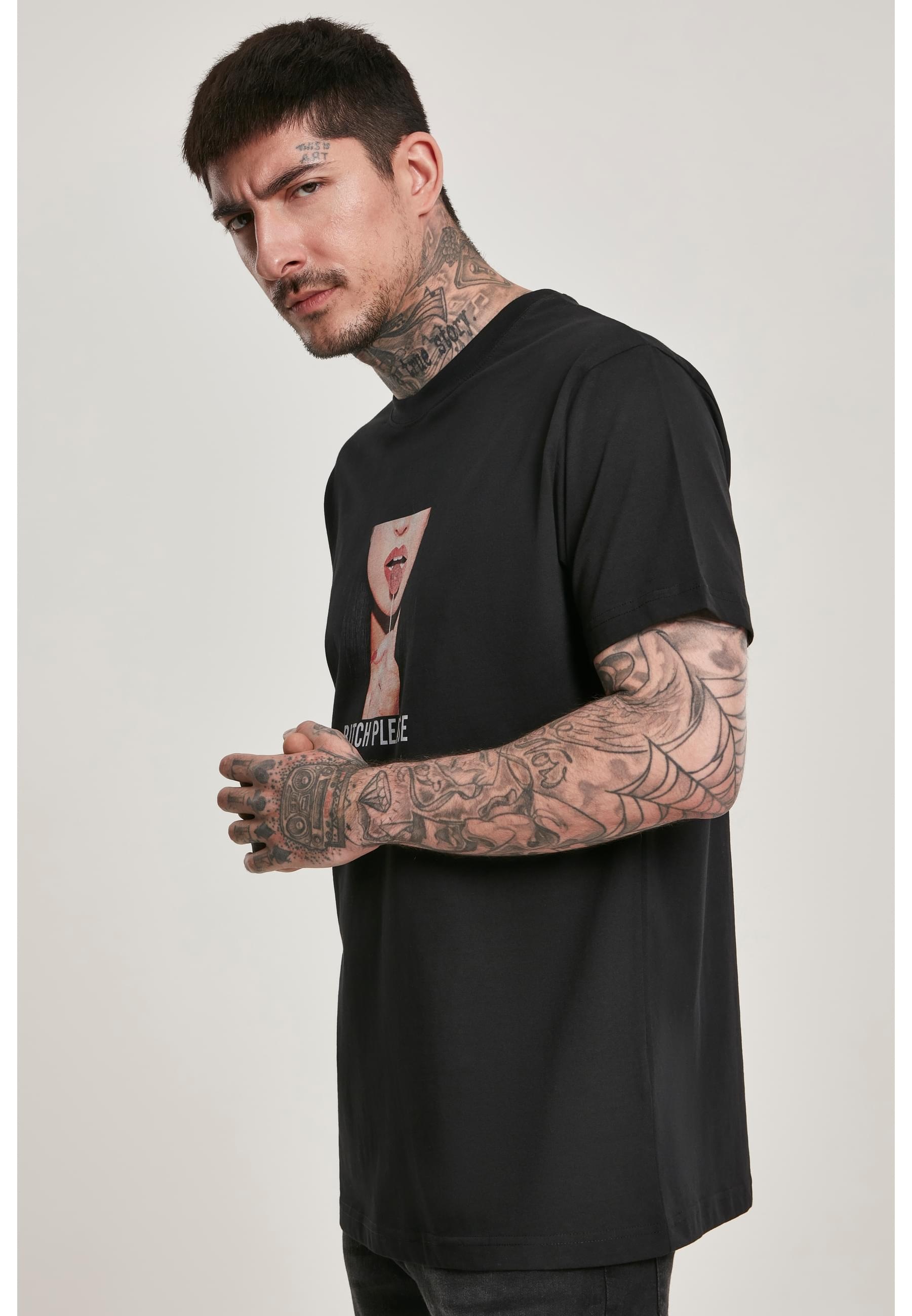 MisterTee T-Shirt »MisterTee Herren Bitch Please Tee«, (1 tlg.)