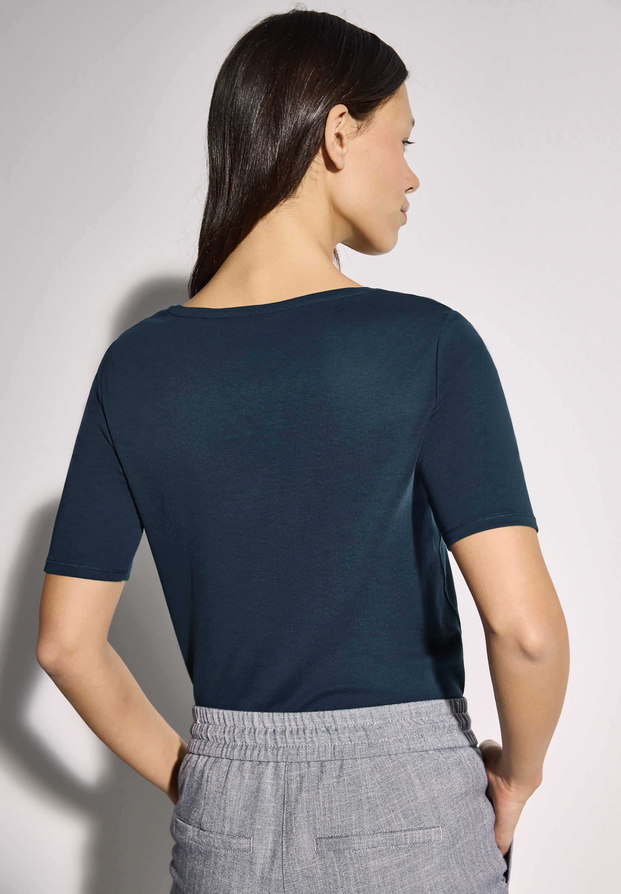 Cecil T-Shirt, aus reiner Baumwolle