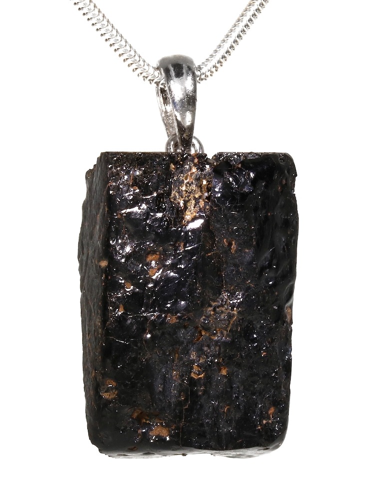 Adelia´s Kettenanhänger »Hornblende Vogel 925 Silber Edelstein Anhänger«, Vogel Steinschmuck ist Naturschmuck