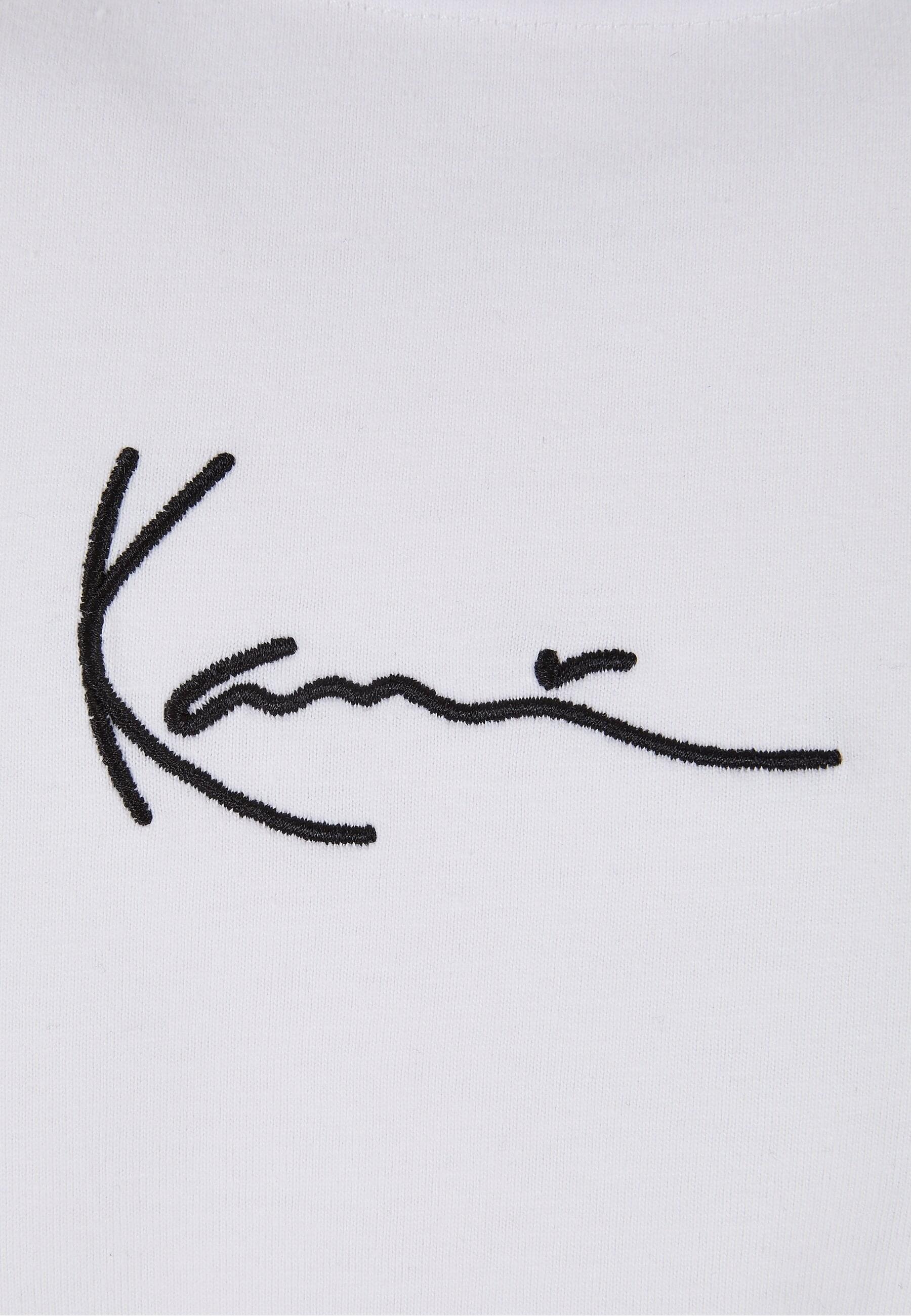 Karl Kani T-Shirt »Karl Kani Herren Small Signature Black Logo Tee white«