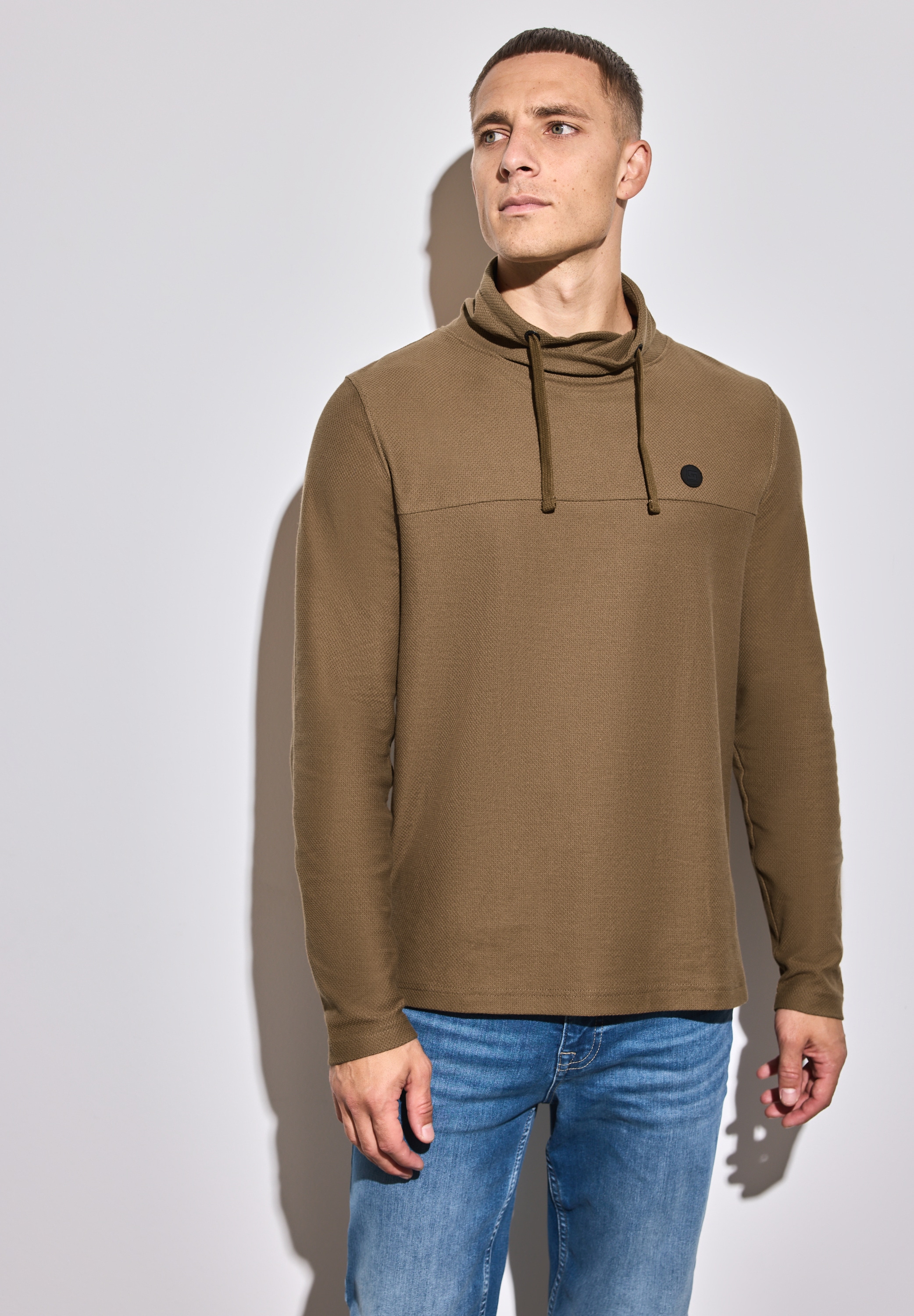 STREET ONE MEN T-Shirt, aus reiner Baumwolle günstig online kaufen