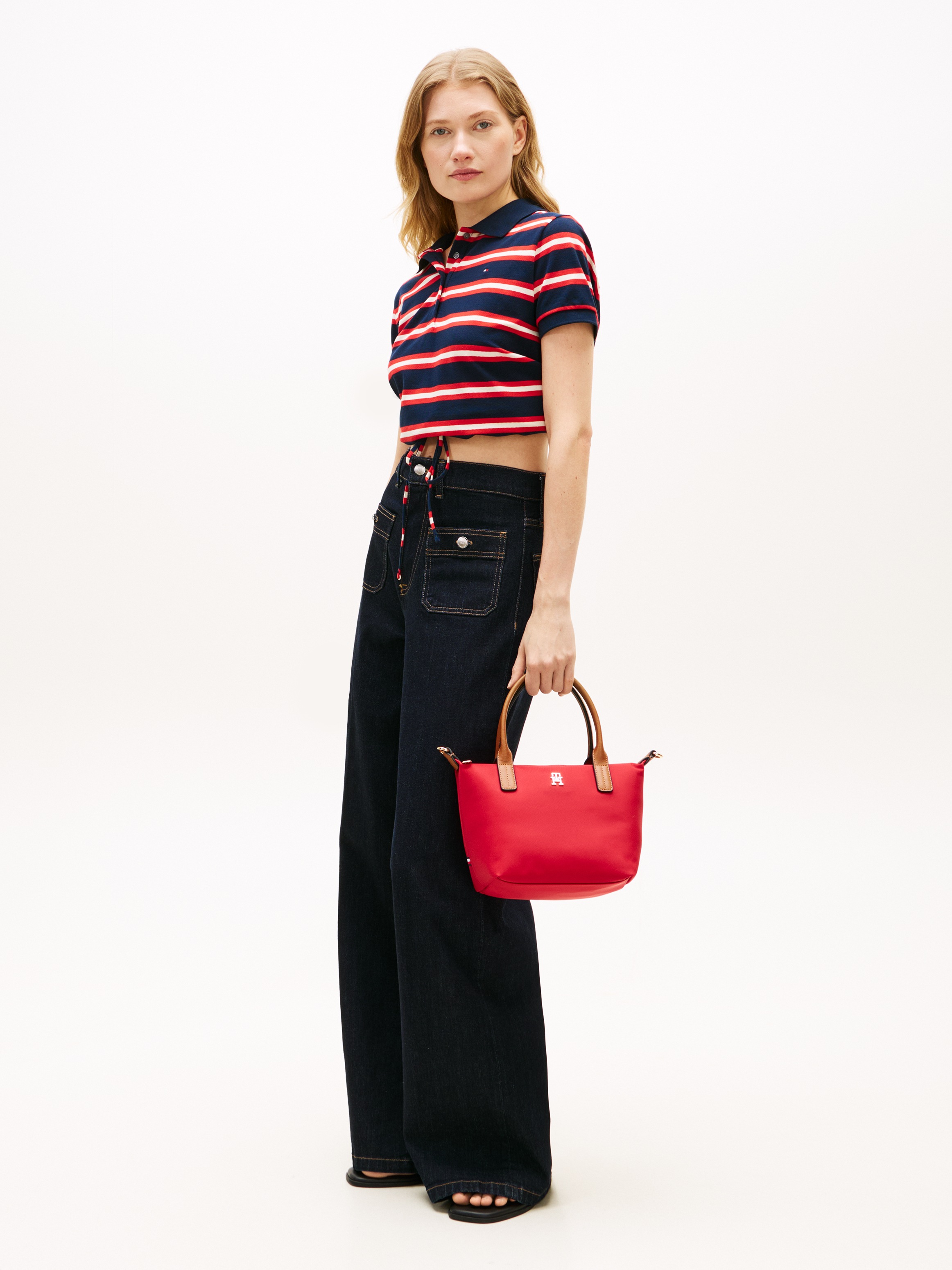 Tommy Hilfiger Tragetasche "POPETTE MINI TOTE" Damen Umhängetasche, Minibag günstig online kaufen