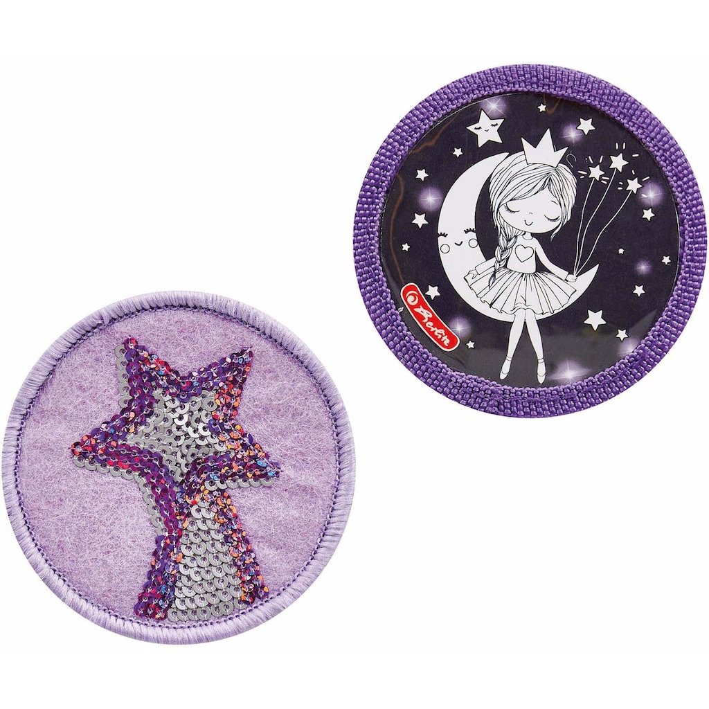 Herlitz Schulrucksack »SoftLight Plus, Space Girl«, Reflektoren-Floureszierende Flächen