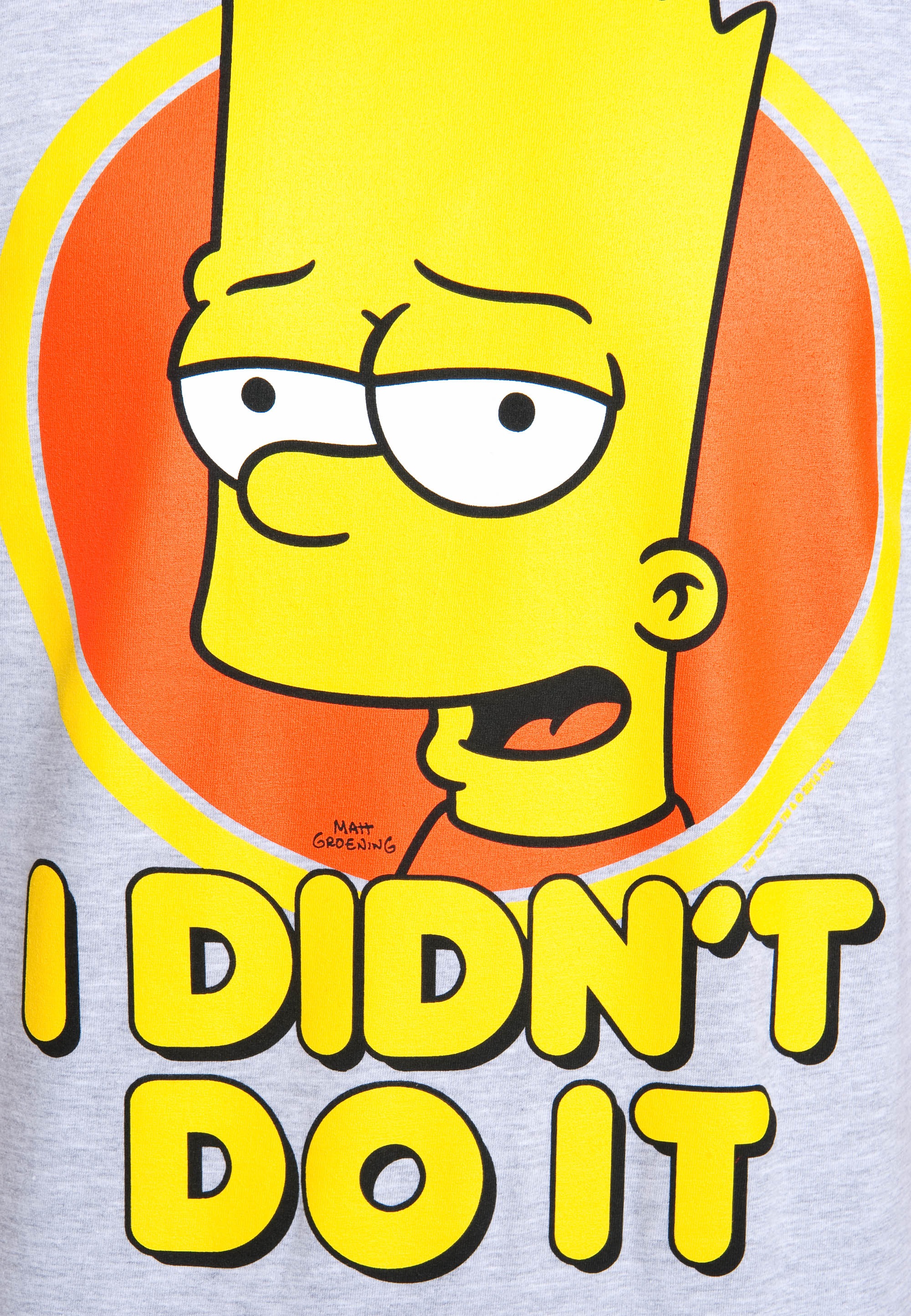 LOGOSHIRT T-Shirt »Bart - I Didn`t Do It - The Simpsons«, mit lustigem Print