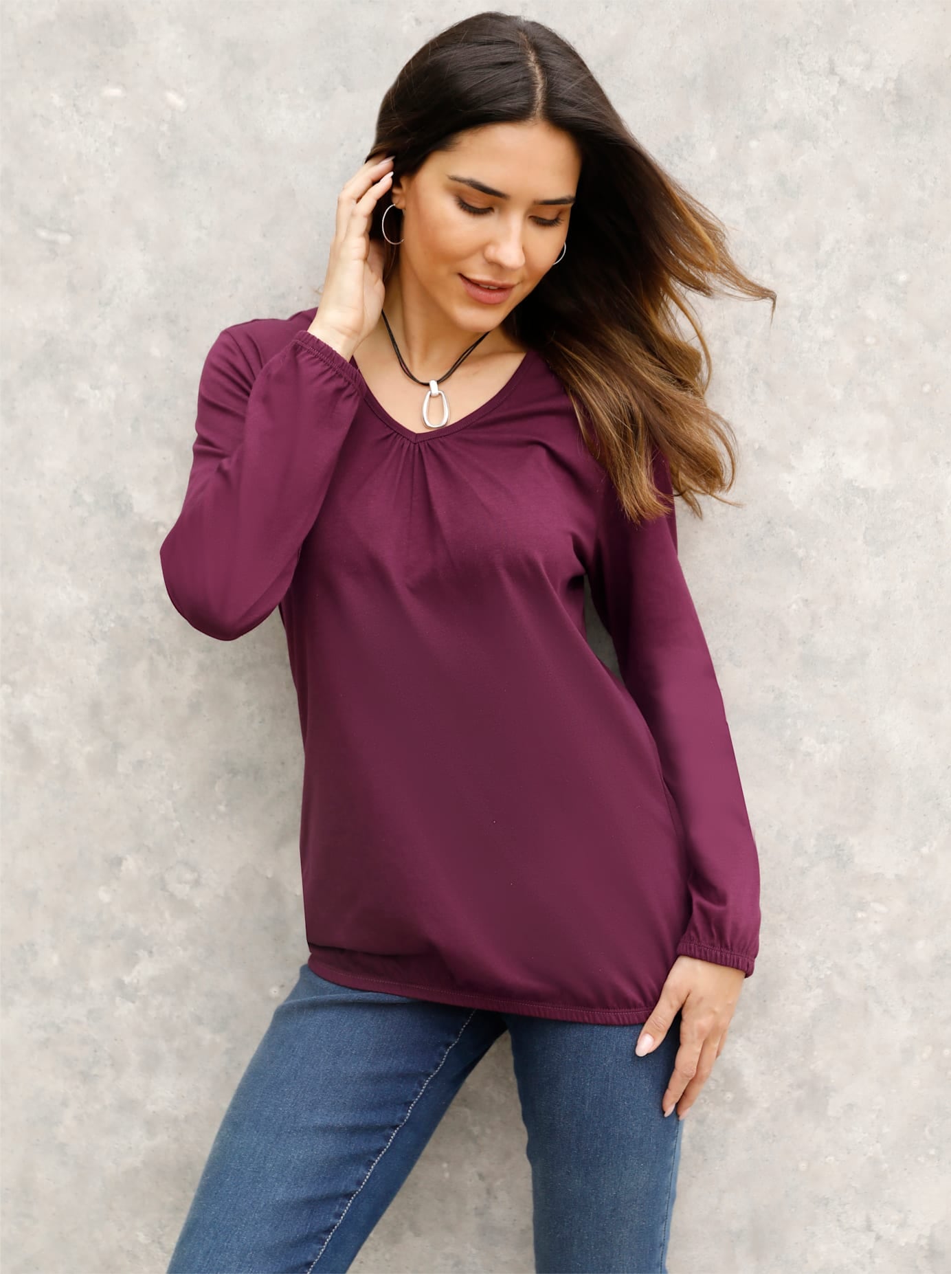 Classic Basics Langarmshirt "Langarm-Shirt", (1 tlg.) günstig online kaufen