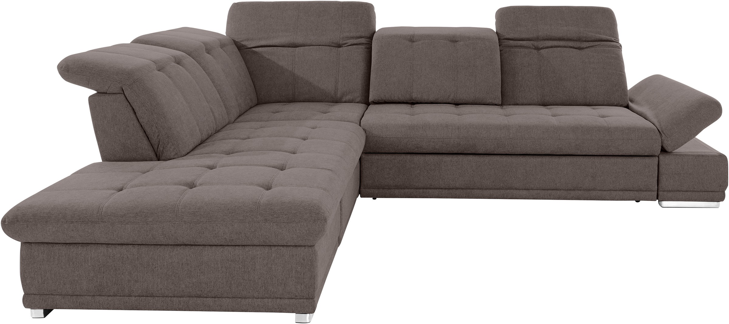 COTTA Ecksofa "Holiday L-Form mit Sitztiefen-, Armteil- und Kopfteilverstel günstig online kaufen