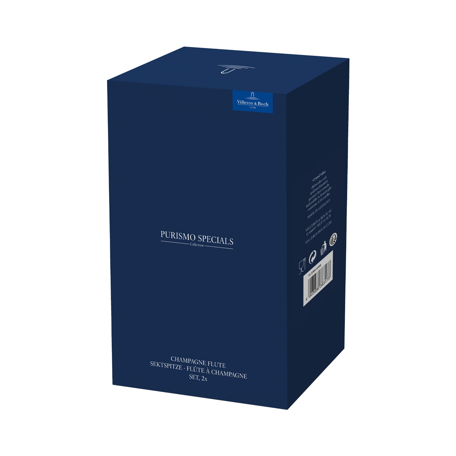 Villeroy & Boch Sektglas »Sektgläser Purismo Specials 120 ml 2er Set transparent«