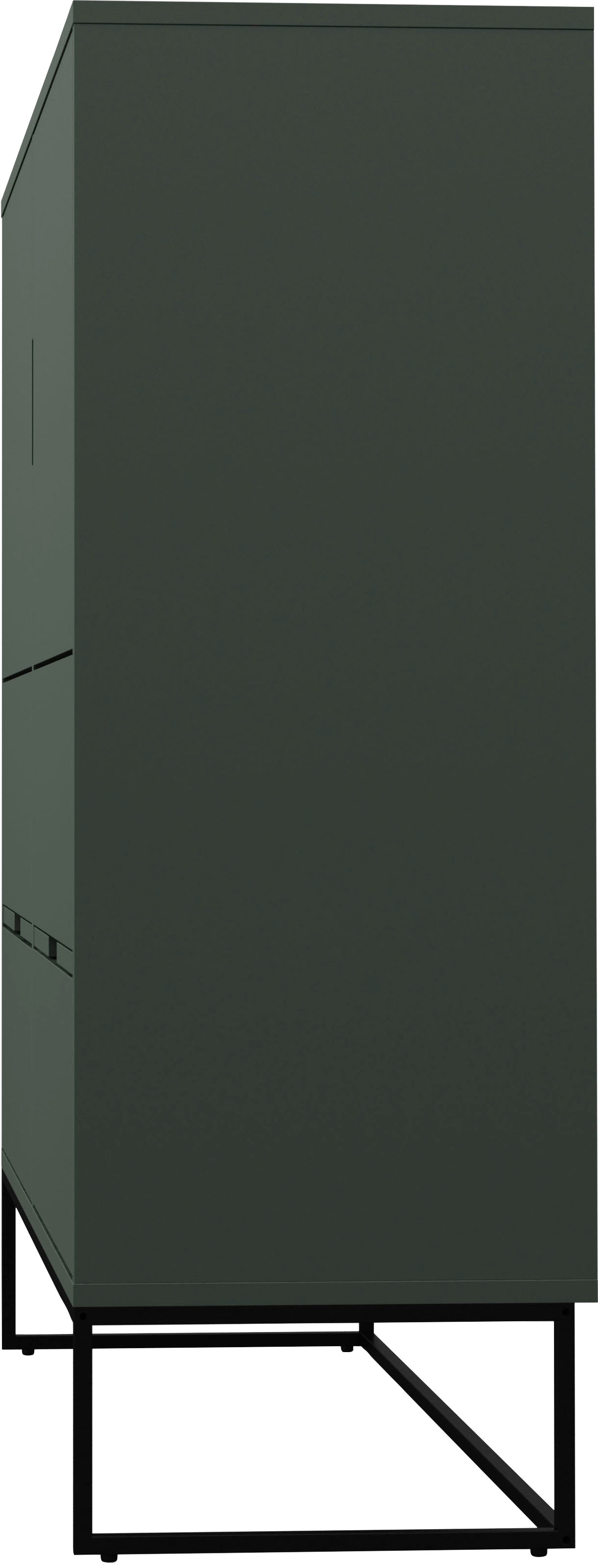 Tenzo Highboard »LIPP«, mit 2 Türen und 4 Schubladen, Design von Tenzo Design studio