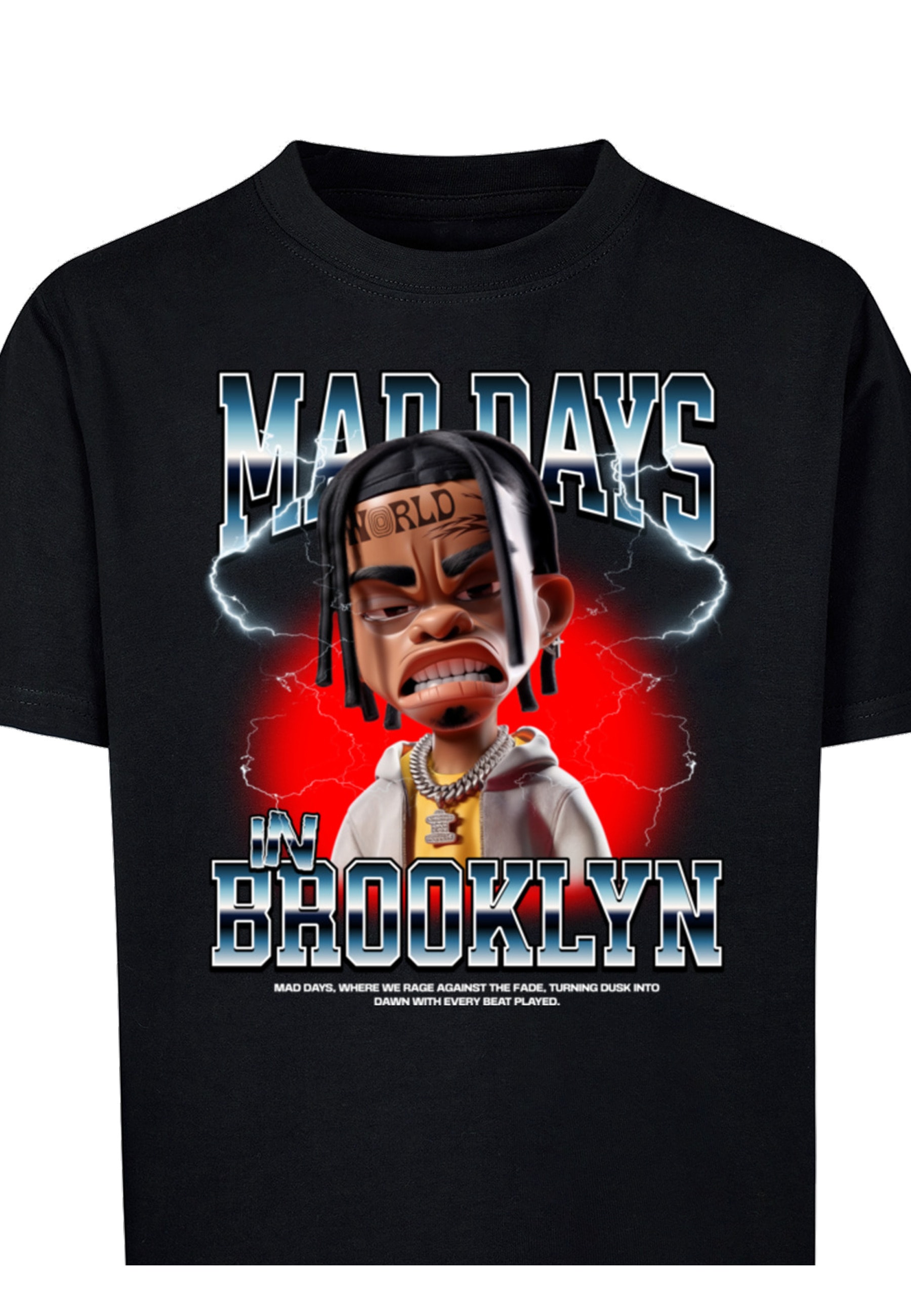 MisterTee T-Shirt »MisterTee Mad Days In Brooklyn Tee« 1 Stk.