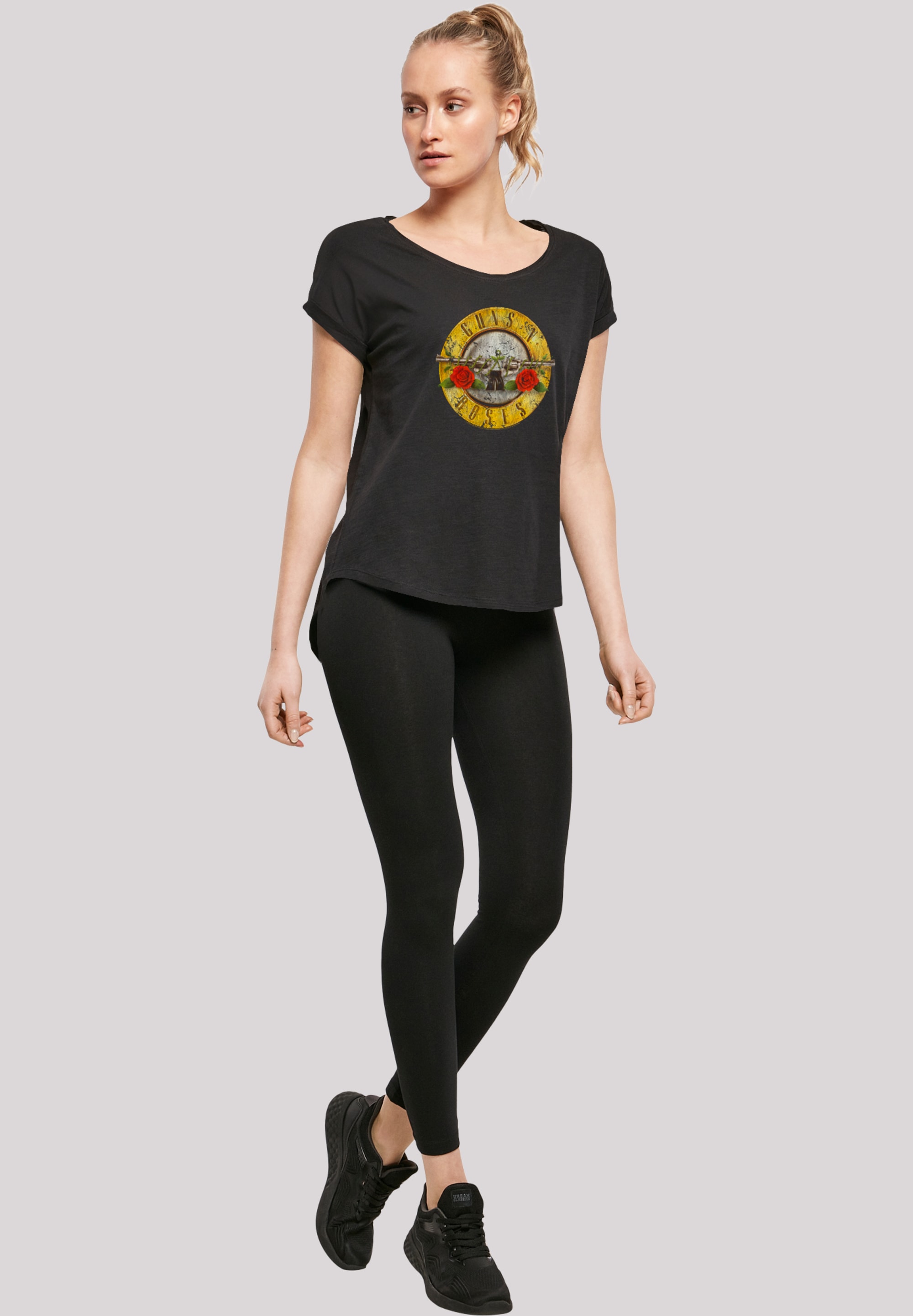 F4NT4STIC T-Shirt »Guns 'n' Roses Vintage Logo Rock Music Band«, Premium Qualität