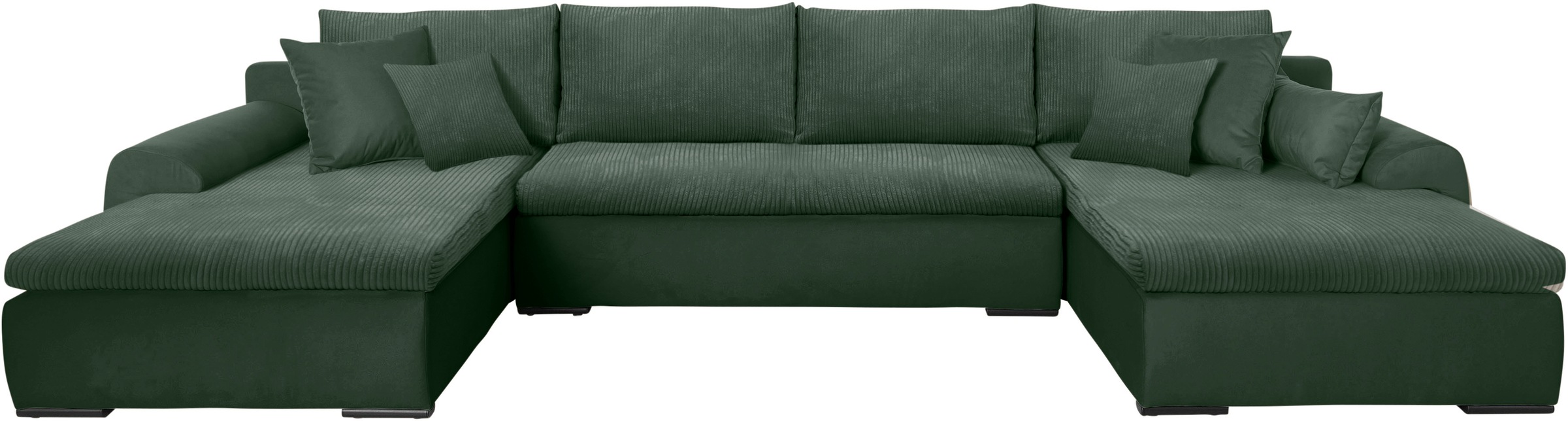 Home affaire Wohnlandschaft "Win U-Form, B: 366 cm - OTTO. Verlässliche Qua günstig online kaufen