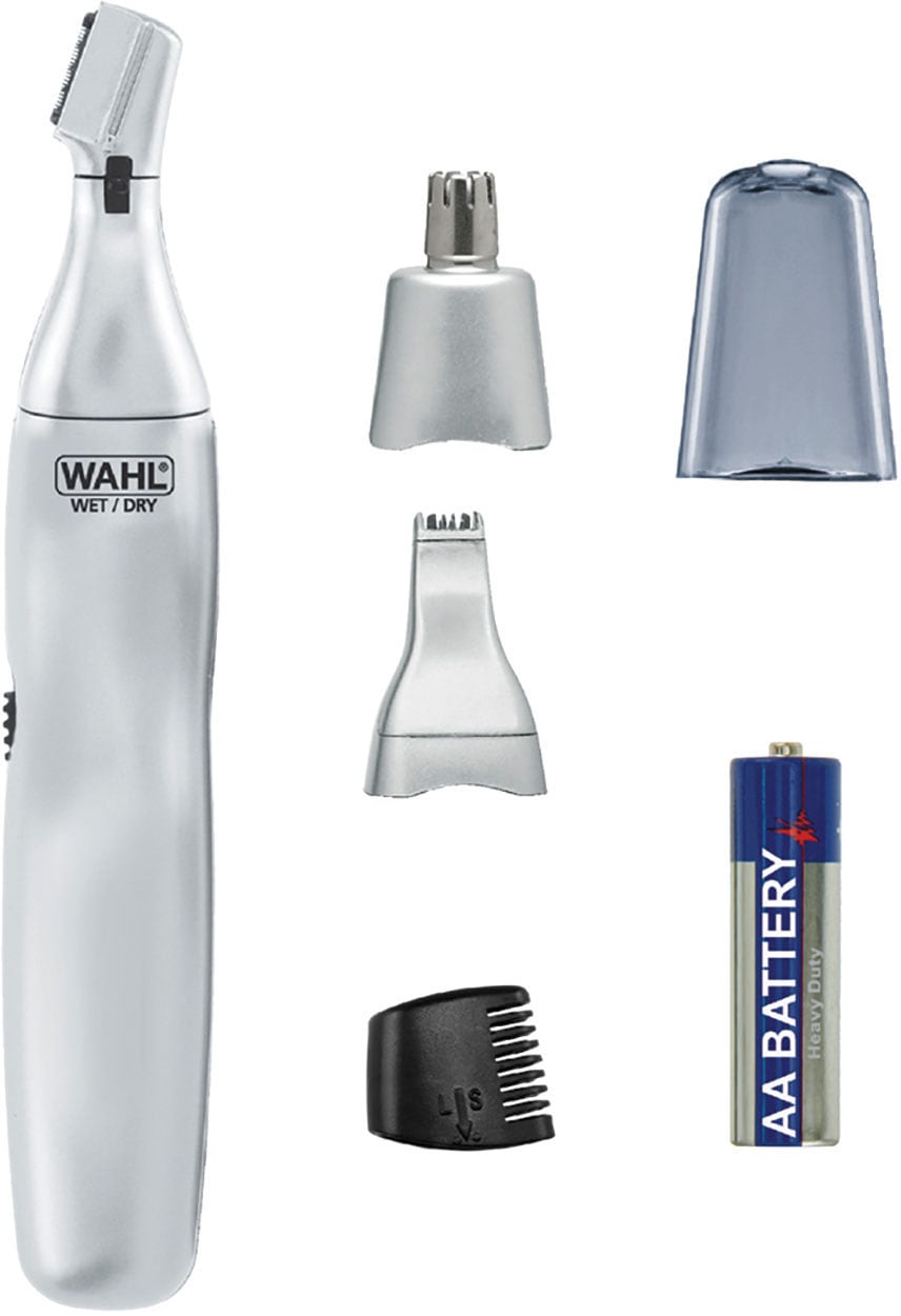 Wahl Nasen- und Ohrhaartrimmer »3 in 1 Trimmer«, 4 Aufsätze