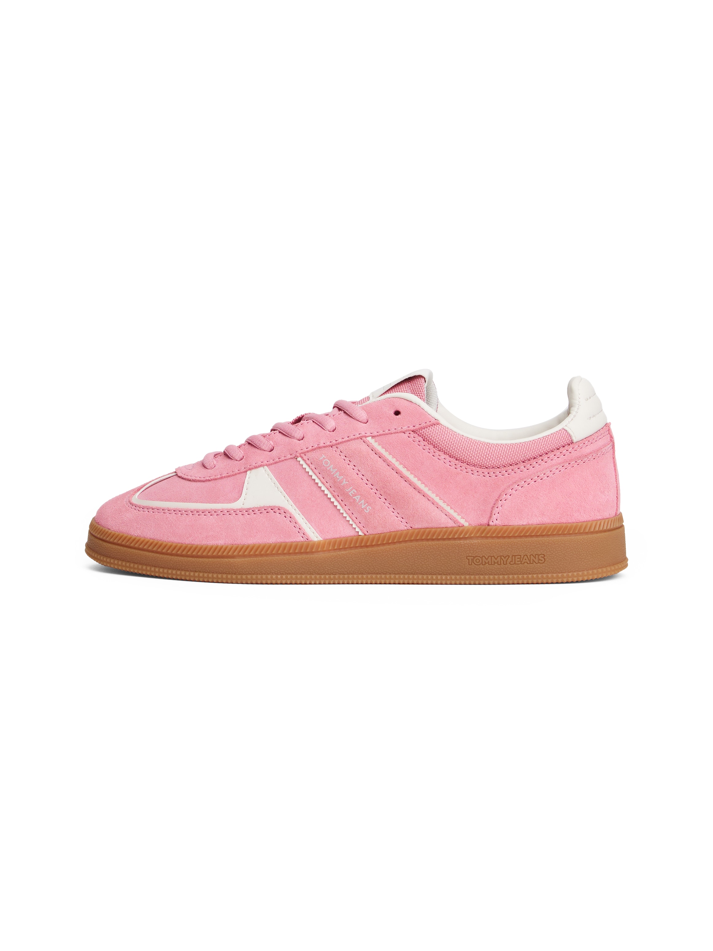 Tommy Jeans Plateausneaker »THE GREENWICH EDGE«, Freizeitschuh, Halbschuh, Schnürer mit Kontrast-Details