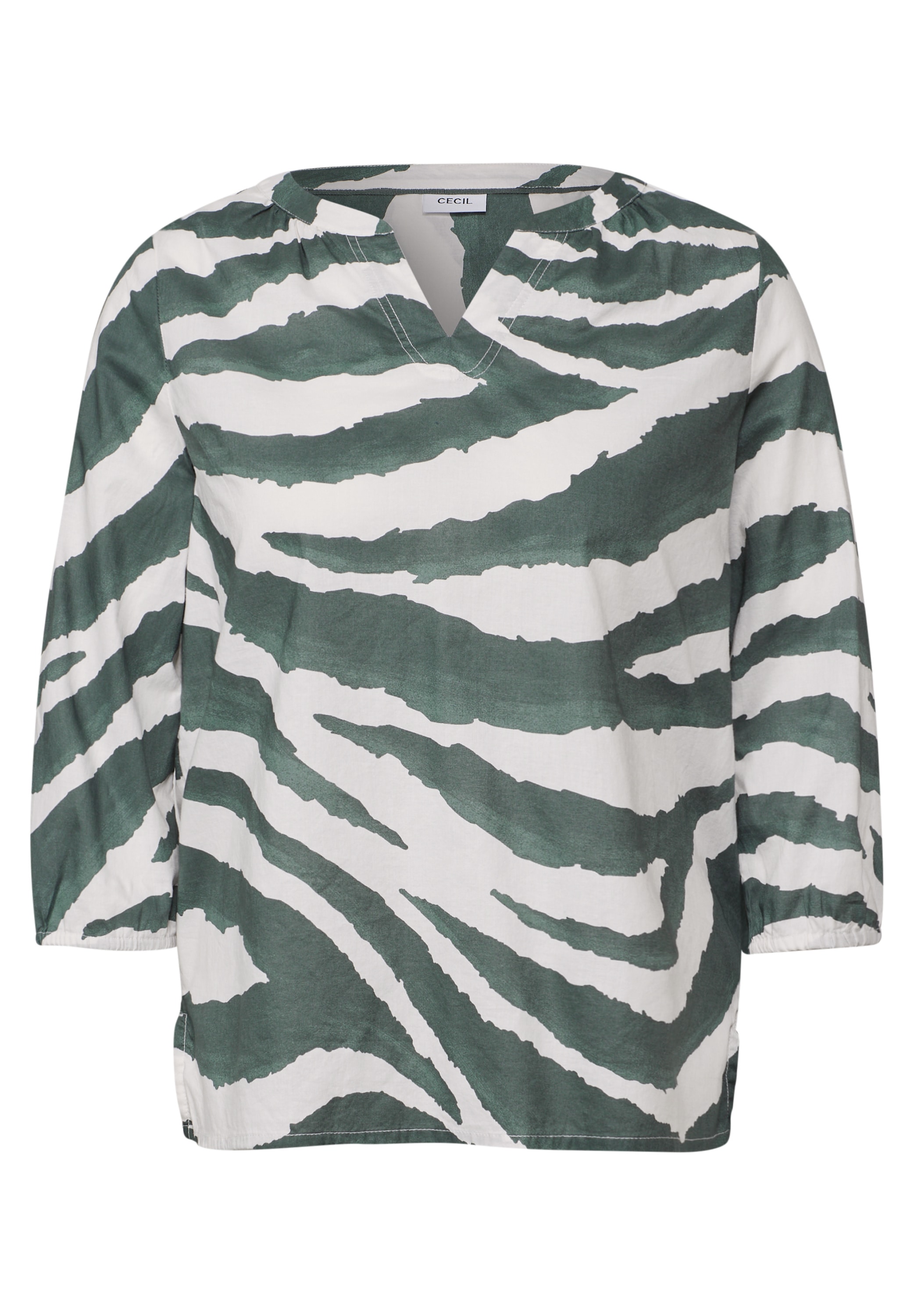 Cecil Shirtbluse, mit Seitlichen Einschlitzen am Saum