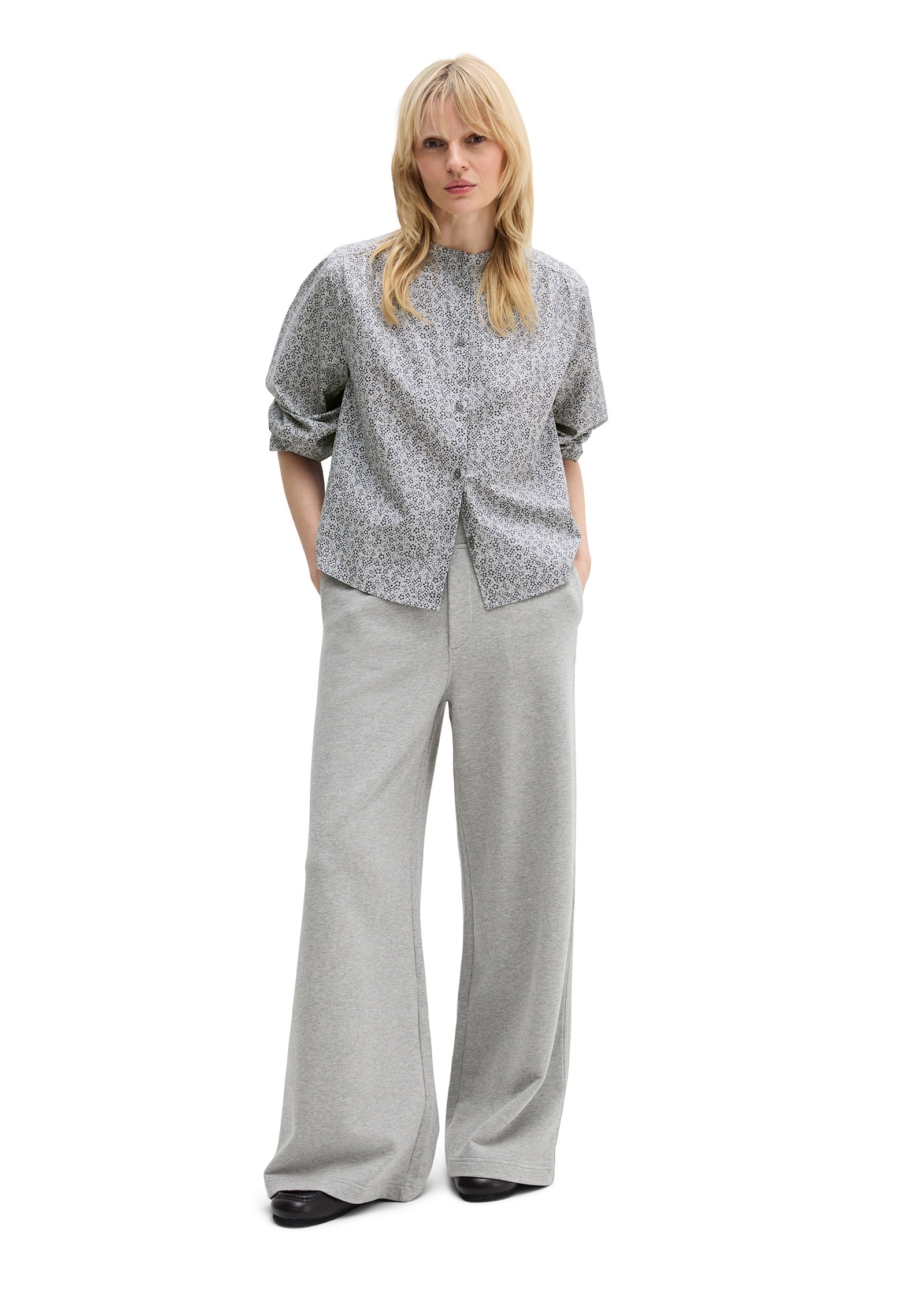 Marc O'Polo Langarmbluse »aus leichter Papertouch-Popeline«