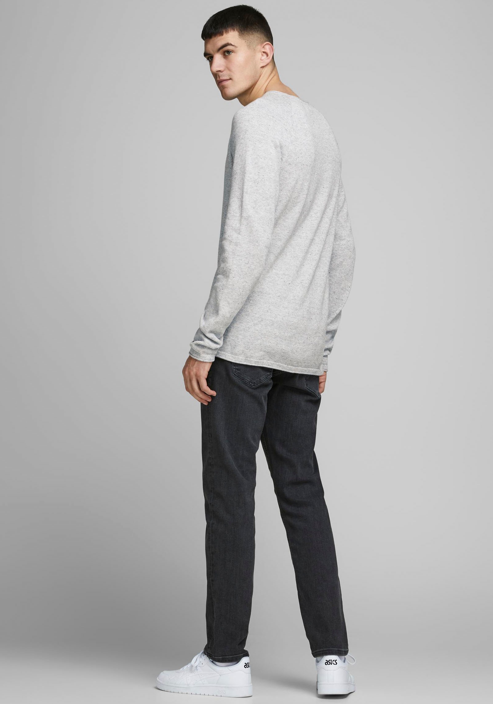 Thumbnail - Jack & Jones Rundhalspullover "HILL KNIT"