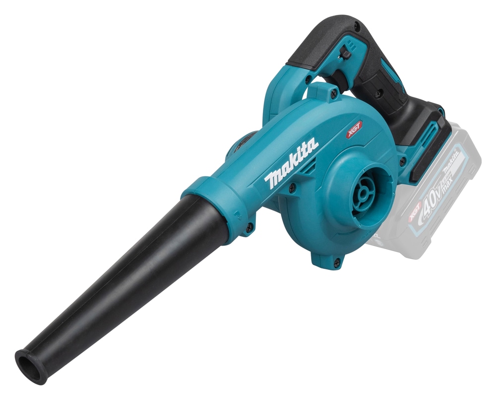 Makita Akku-Gebläse ""UB002GZ01" 40V max., ohne Akku und Ladegerät" mit variabler 3-Stufen-Regelung, 3,0-3,2 N, 3,5-3,6 m³/min, 99 m/s