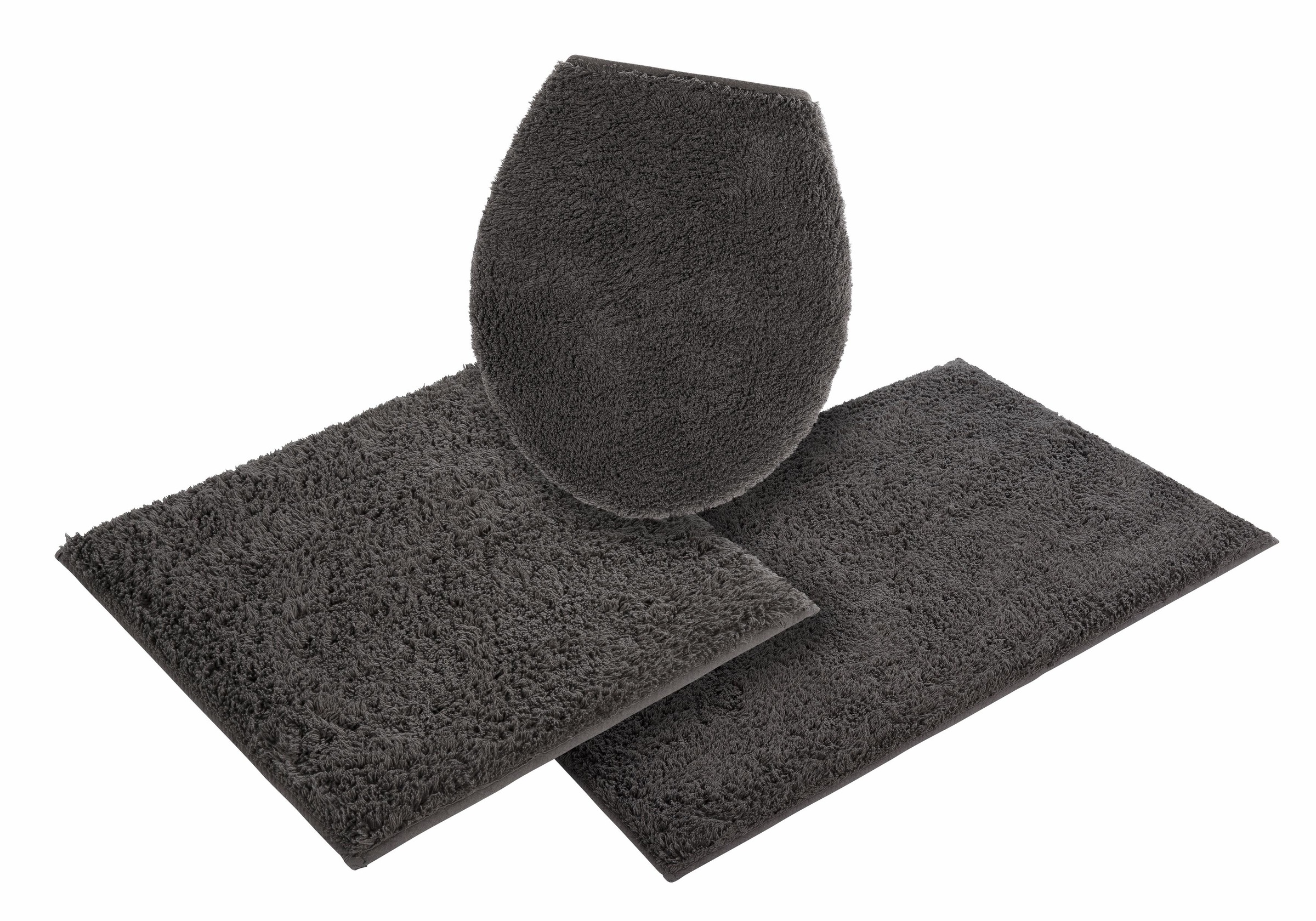 my home Badematte "Maren, Badvorleger, Badezimmer Teppich" Höhe 15 mm rutsc günstig online kaufen