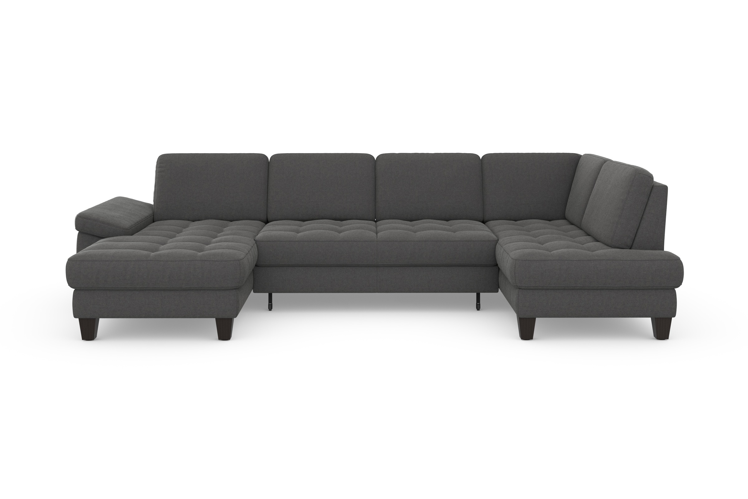 sit&more Wohnlandschaft »Westham U-Form«, wahlweise mit Bettfunktion, Bettkasten, Sitztiefenverstellung