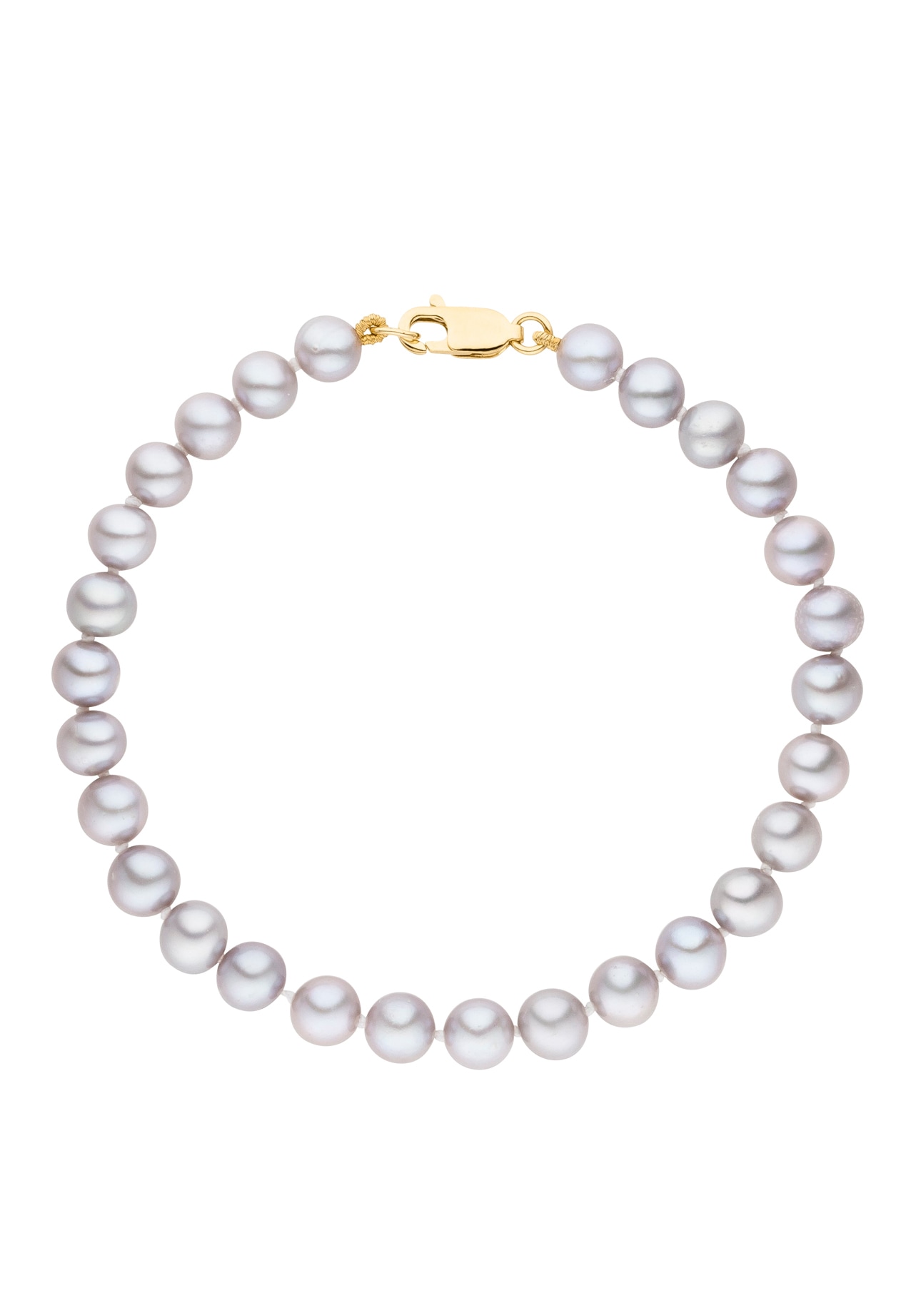 Firetti Perlenarmband »Schmuck Geschenk Gold 375 Armschmuck Armkette Perle«, Made in Germany - mit Süßwasserzuchtperle