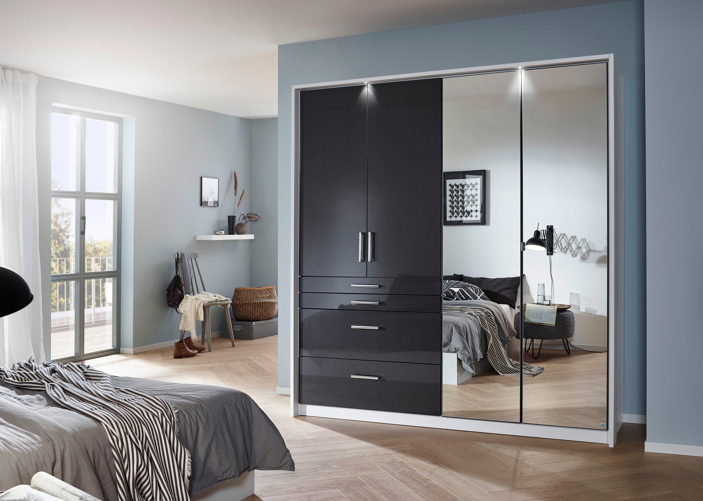 rauch Drehtürenschrank "Kleiderschrank Schrank Garderobe Garderobenschrank günstig online kaufen