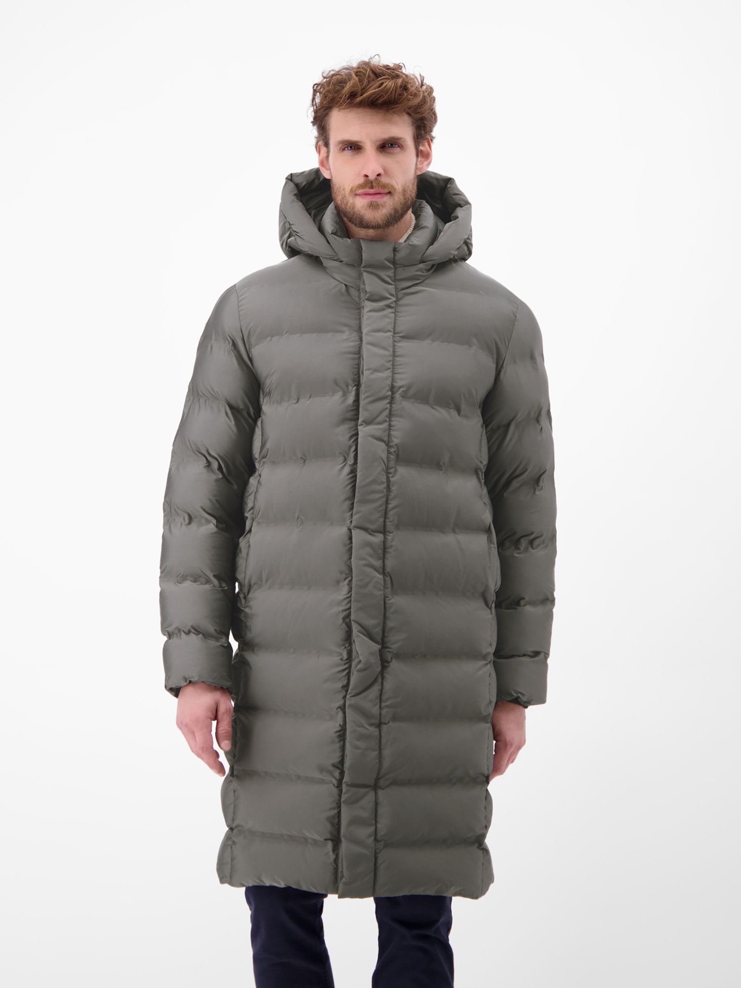 LERROS Steppjacke "LERROS Herren Stepp-Parka mit abnehmbarer Kapuze" mit Ka günstig online kaufen