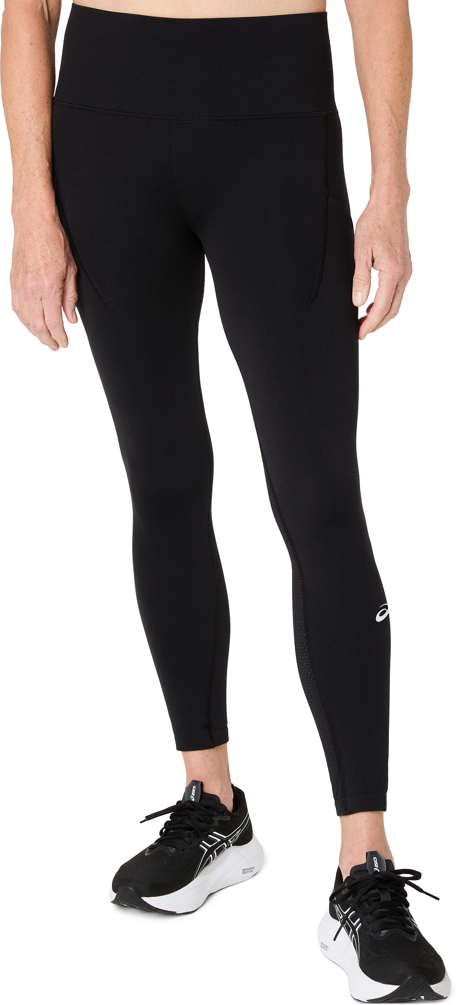 Asics Lauftights "ROAD SEAMLESS TIGHT" Atmungsaktiv, Nahtlose Verarbeitung, Drei integrierte Taschen