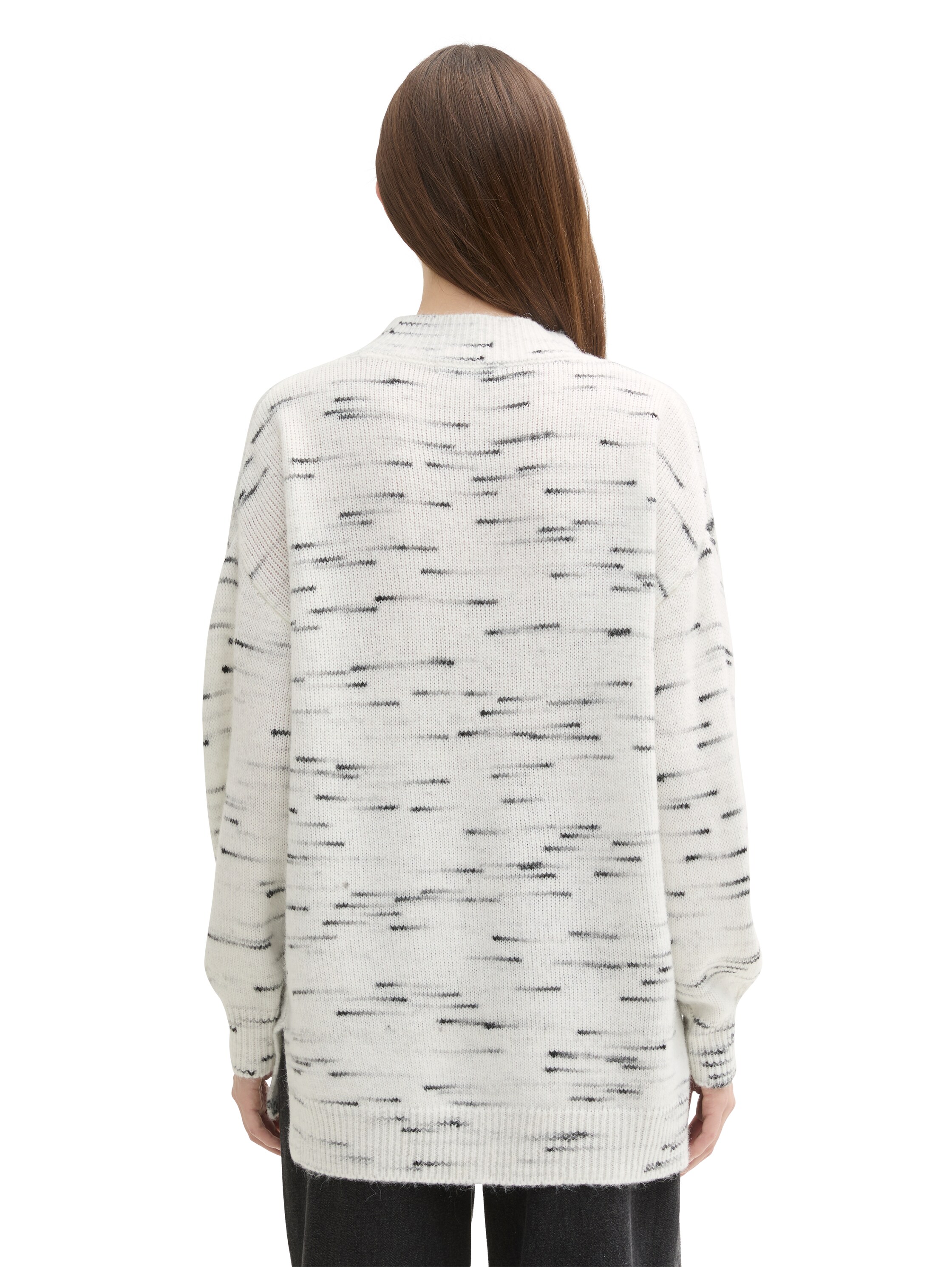 Thumbnail - TOM TAILOR Denim Stehkragenpullover, in Strick-Optik