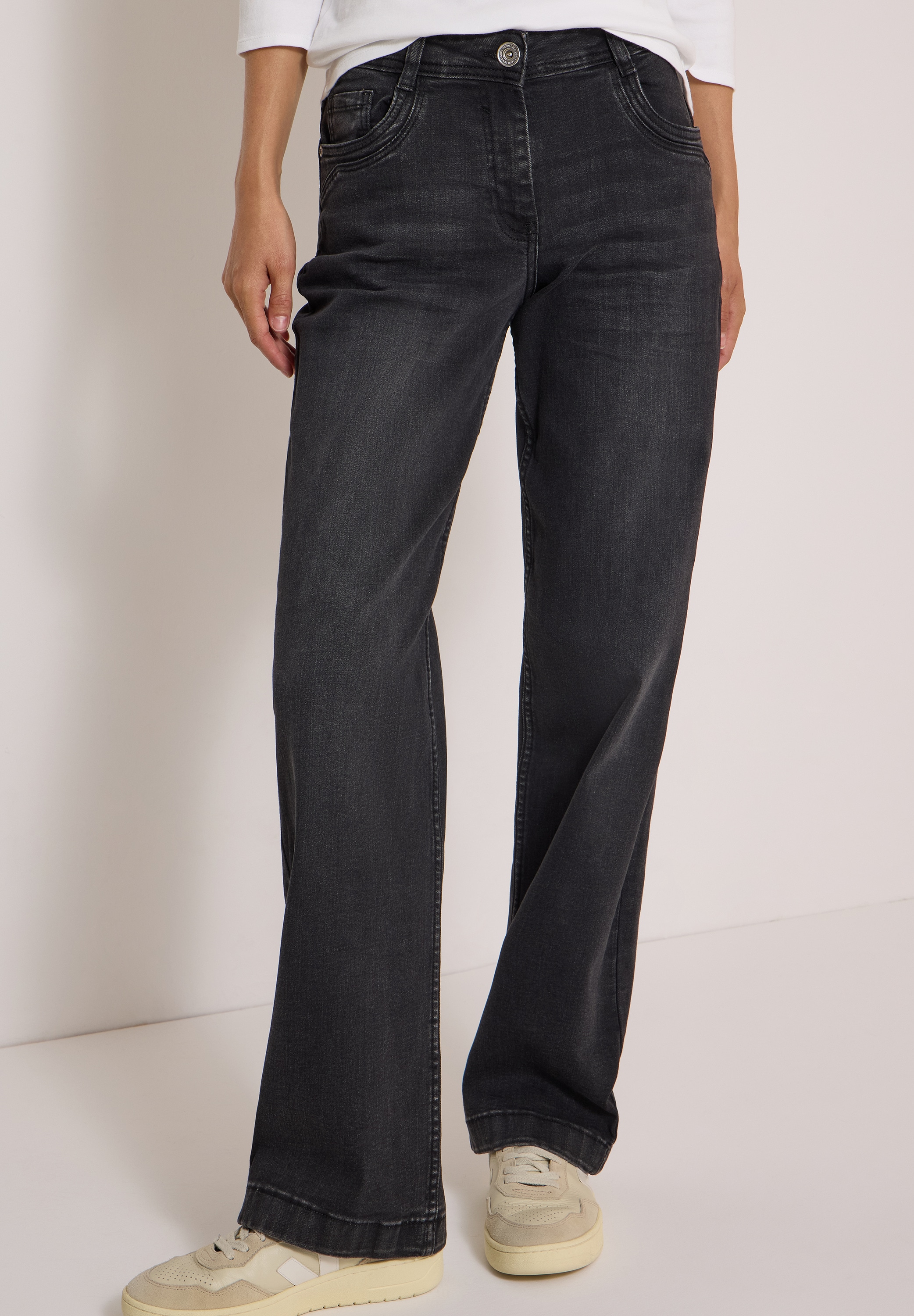 Cecil Loose-fit-Jeans mit Wide Legs