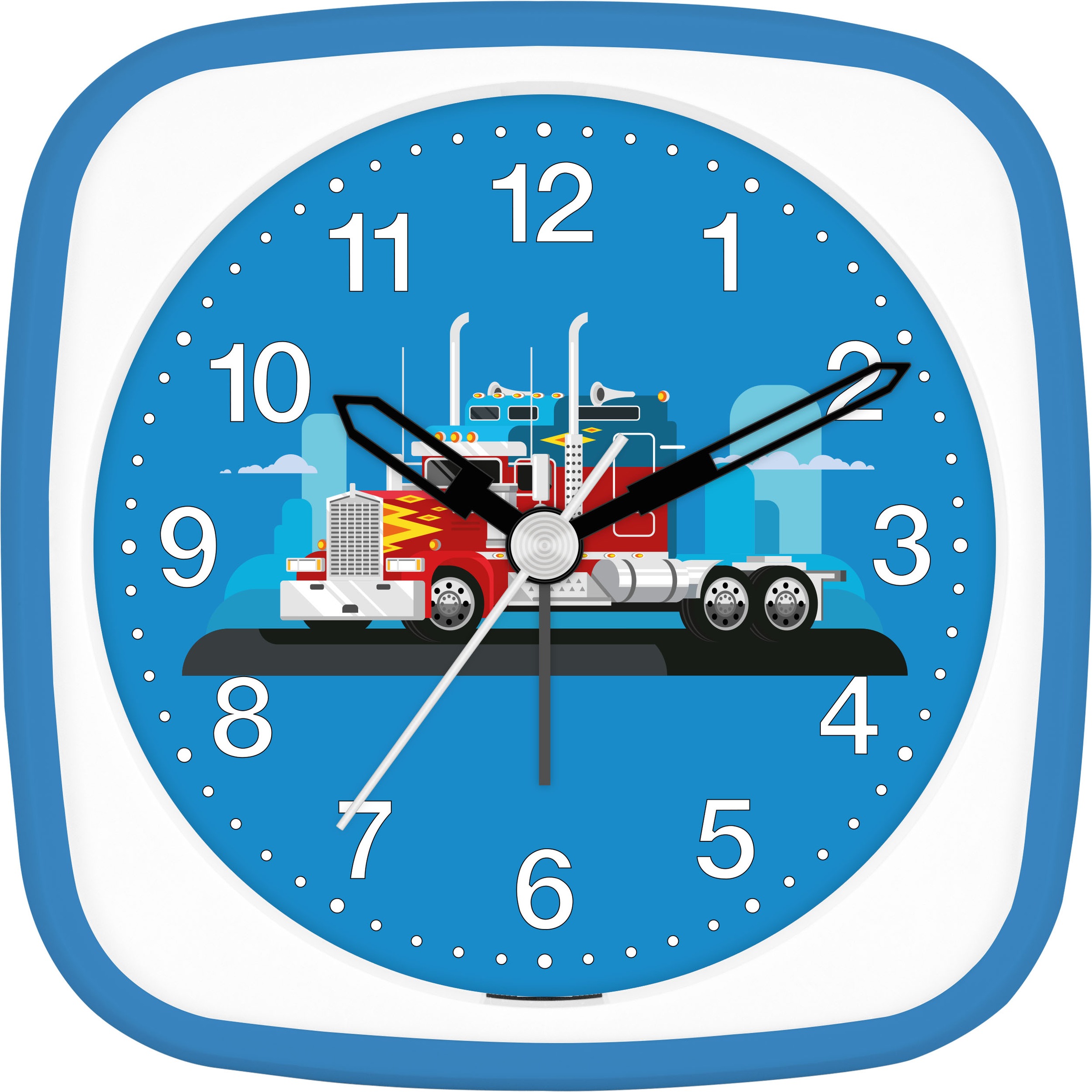 Kinderwecker American Truck blau, 27152-08