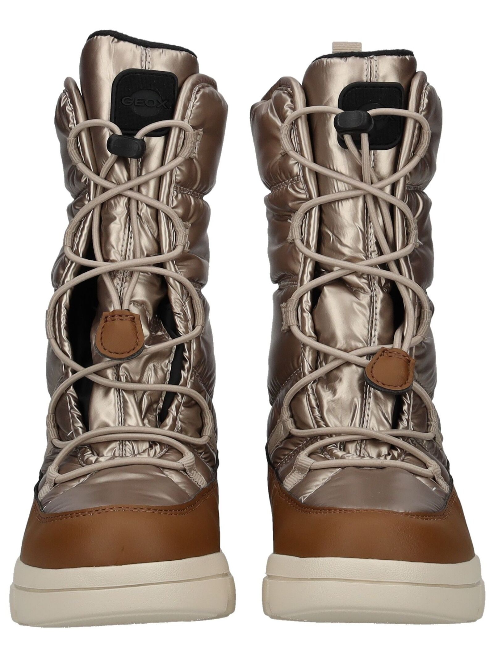 Geox Snowboots »Geox Stiefel Lederimitat/Textil«