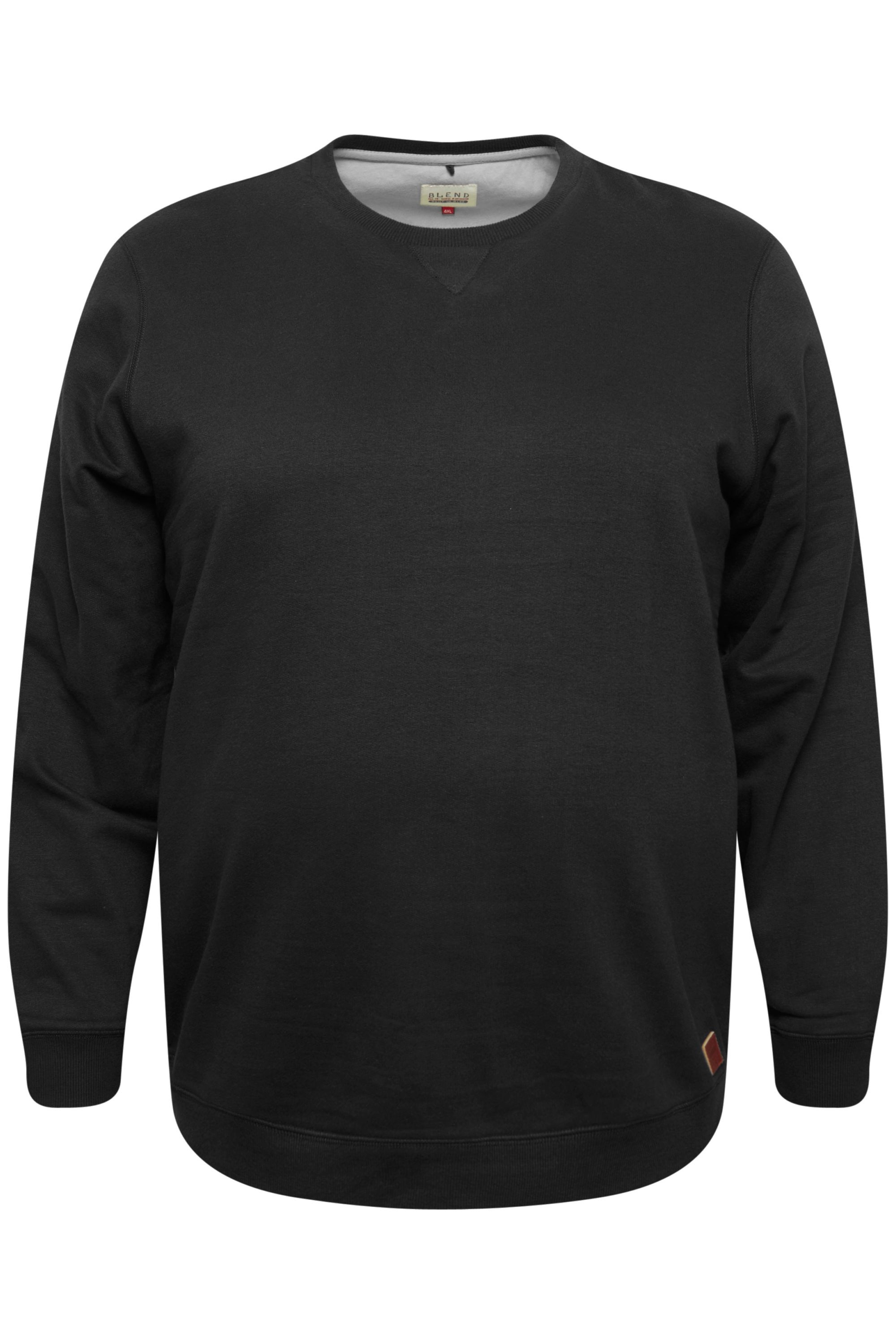 Blend Longpullover "BHAlex Big & Tall" Klassisches Sweatshirt mit Rundhalsa günstig online kaufen