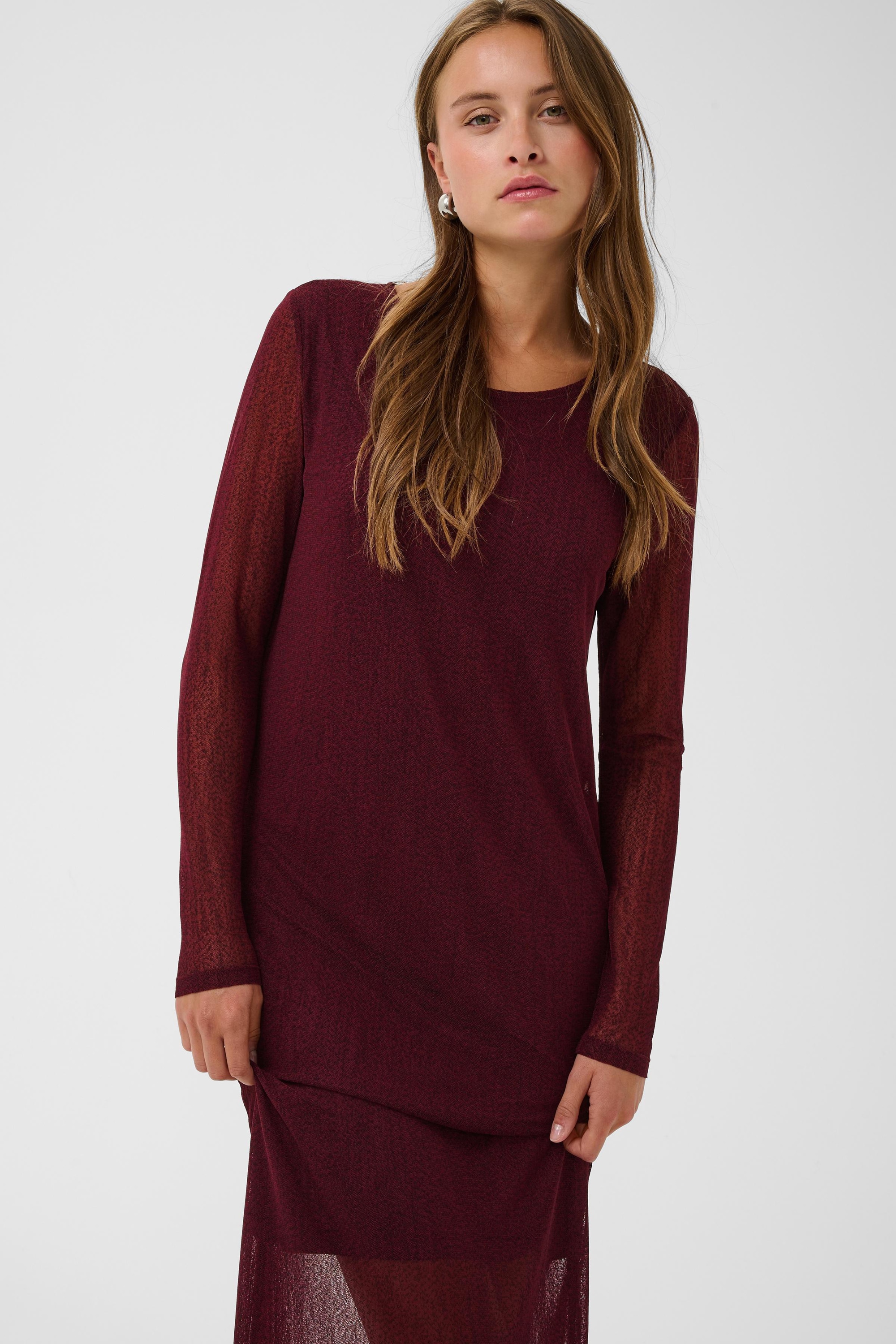 Saint Tropez Midikleid »Damen Kleid AadySZ«