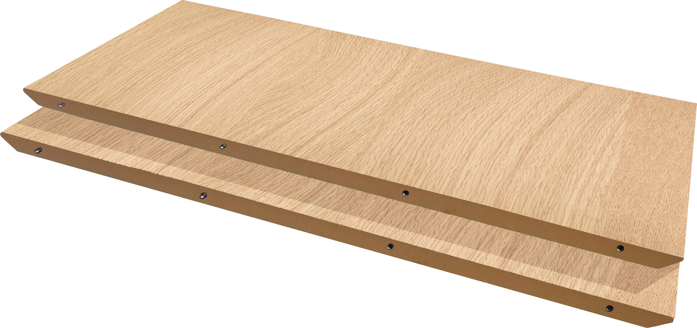 Hammel Furniture Esstisch »Basic by Ø130/228 Massivholz, cm, Gestell 2 Einlegeplatten aus inklusive BAUR Hammel kaufen | Single«