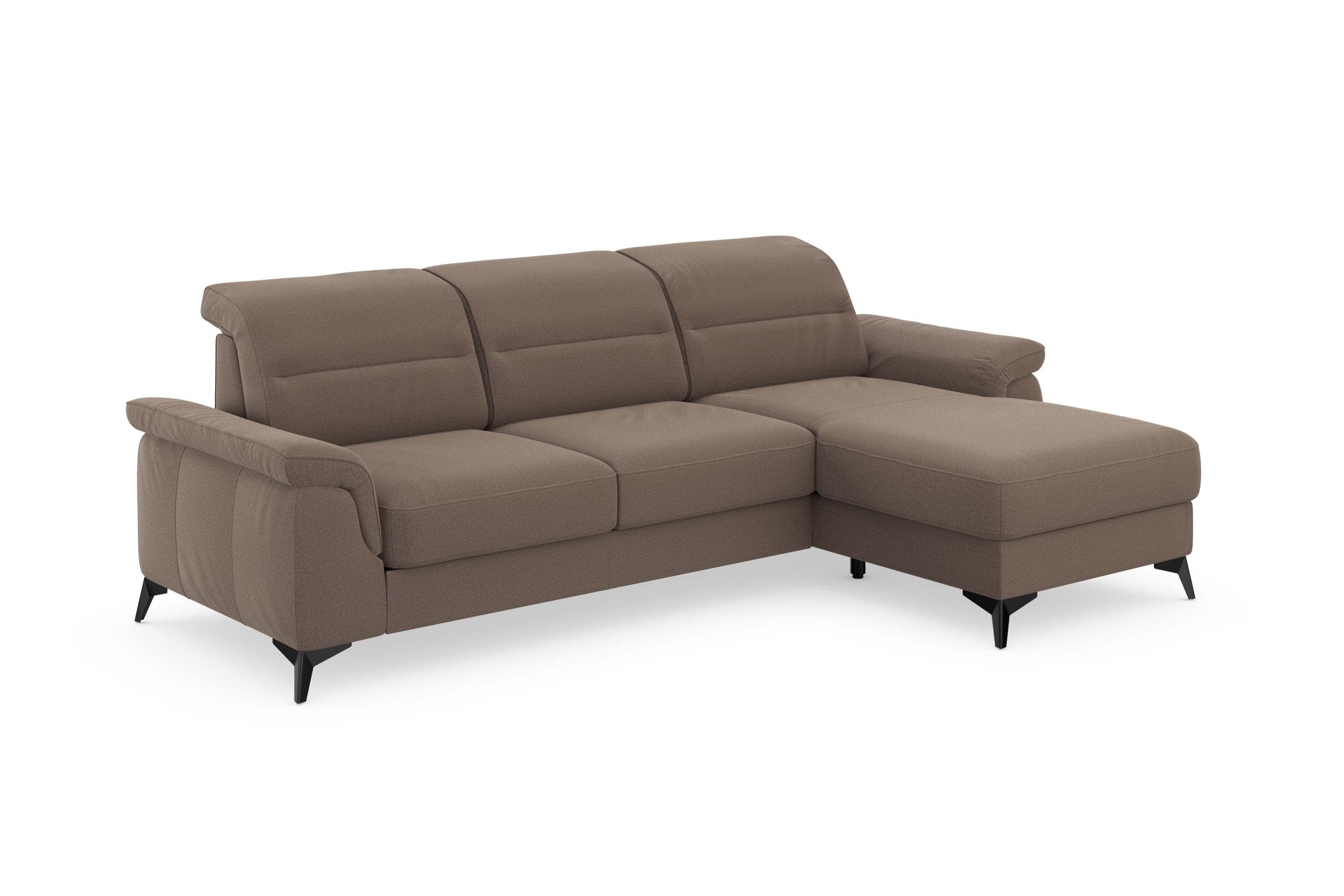 Thumbnail - sit&more Ecksofa "Sinatra L-Form", mit Recamiere, optional mit Kopfteilverstellung und Armteilfunktion