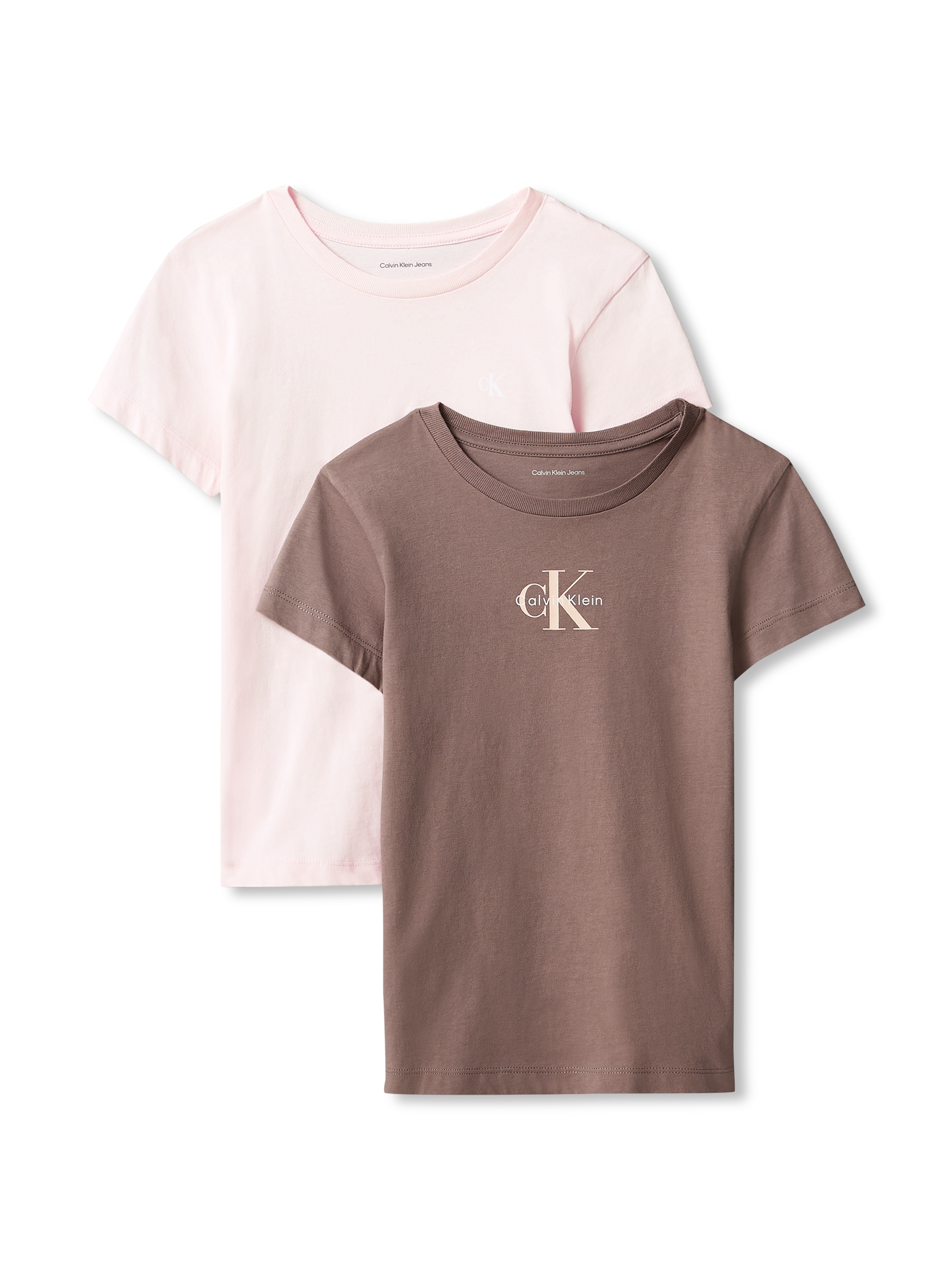 Calvin Klein Jeans T-Shirt "2PK CK SLIM SS T-SHIRT" Slim fit mit Rundhalsausschnitt