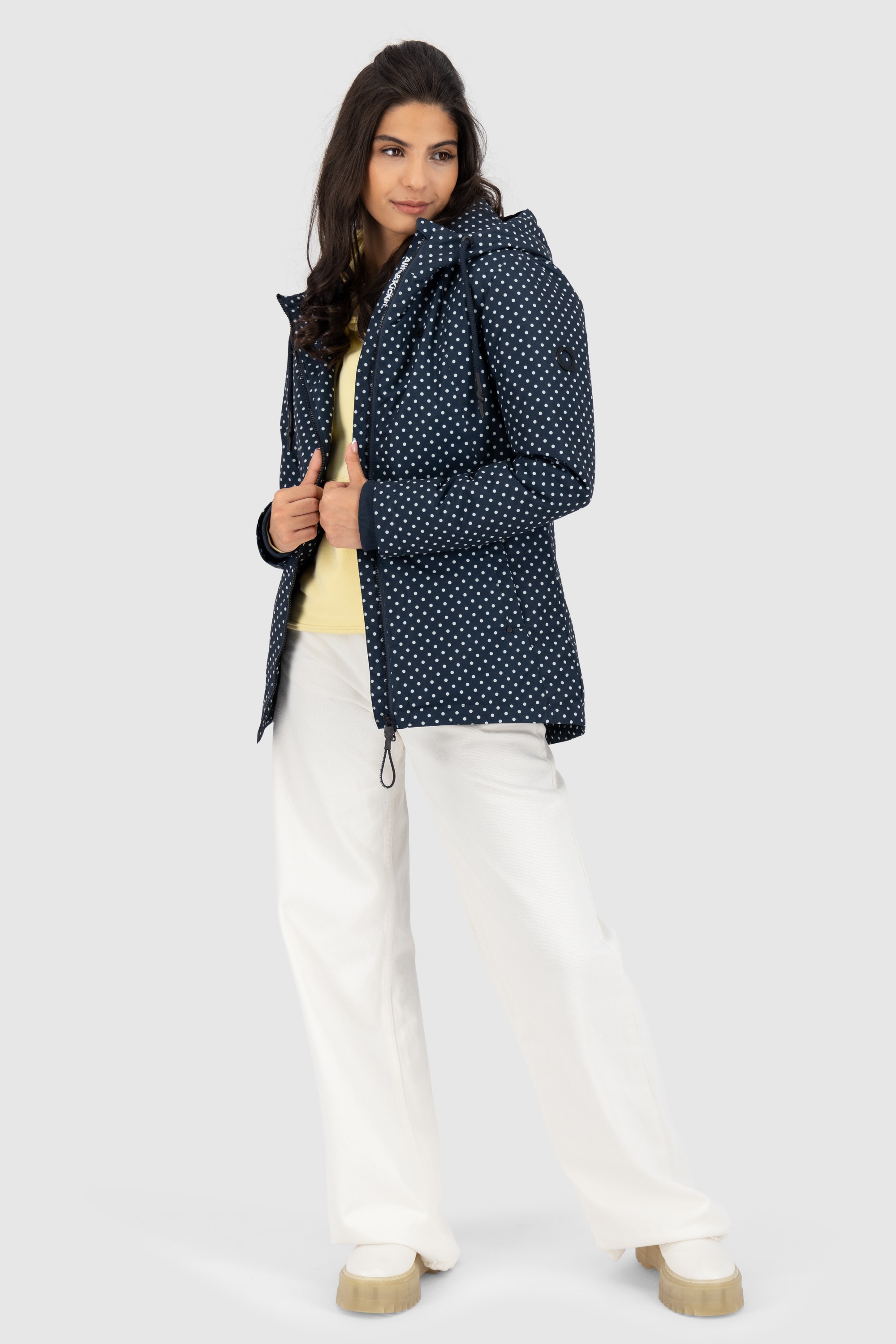 Alife & Kickin Winterjacke »Damen LilouAK B«, Warm gefütterte Jacke mit flauschigen Teddyfell Innenfutter