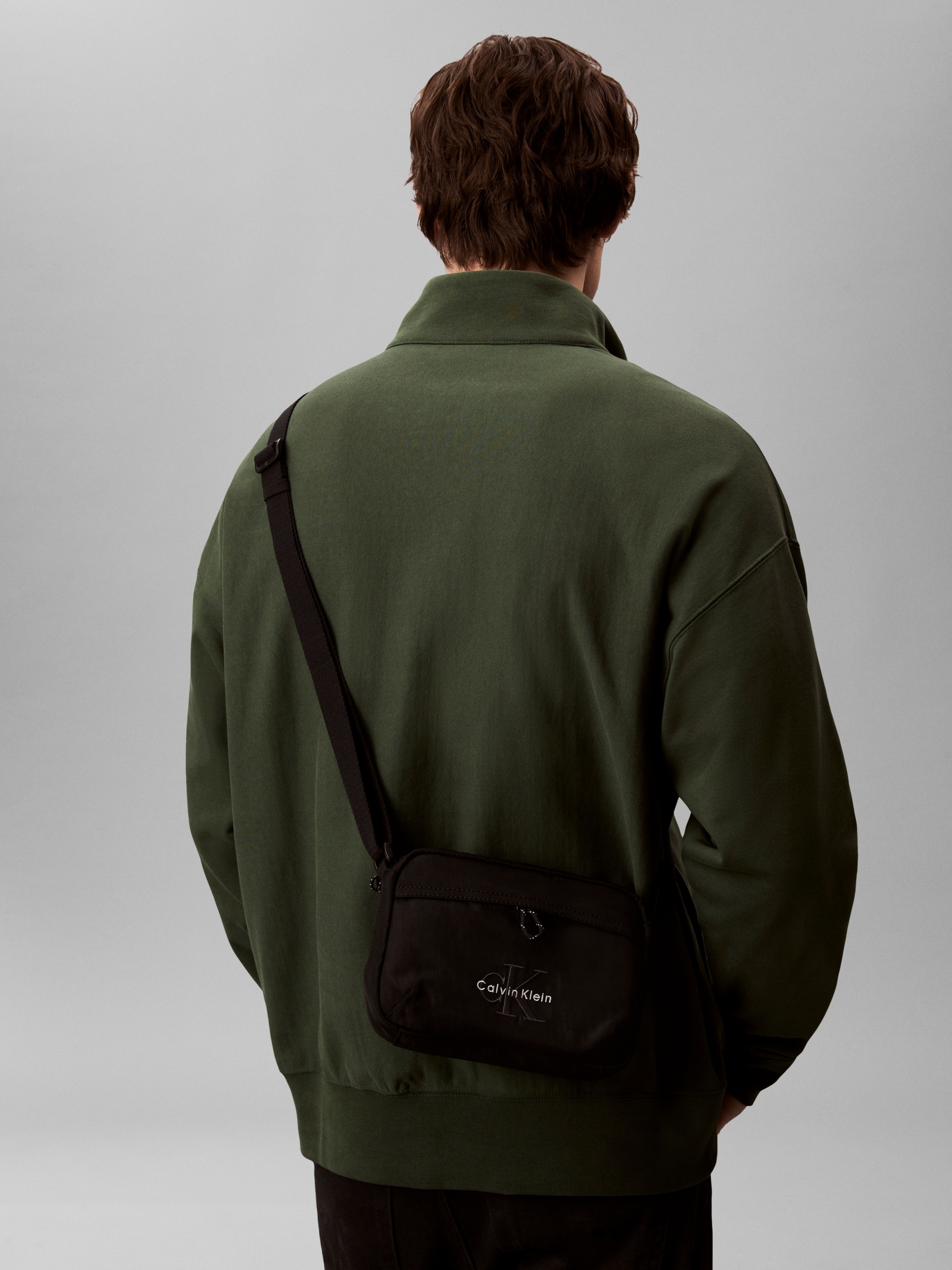 Calvin Klein Kameratasche »BOLD CAMERA BAG« Herren-Schultertasche, Umhängetasche mit CK-Logo