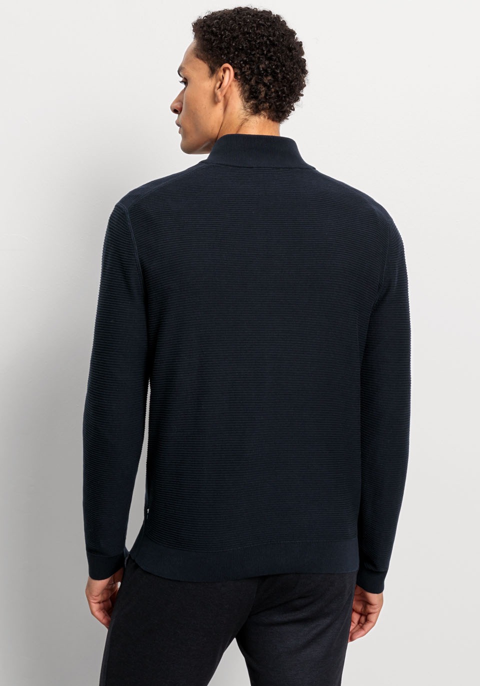 OLYMP Troyer "OLYMP Strick Casual", mit modischer Struktur günstig online kaufen