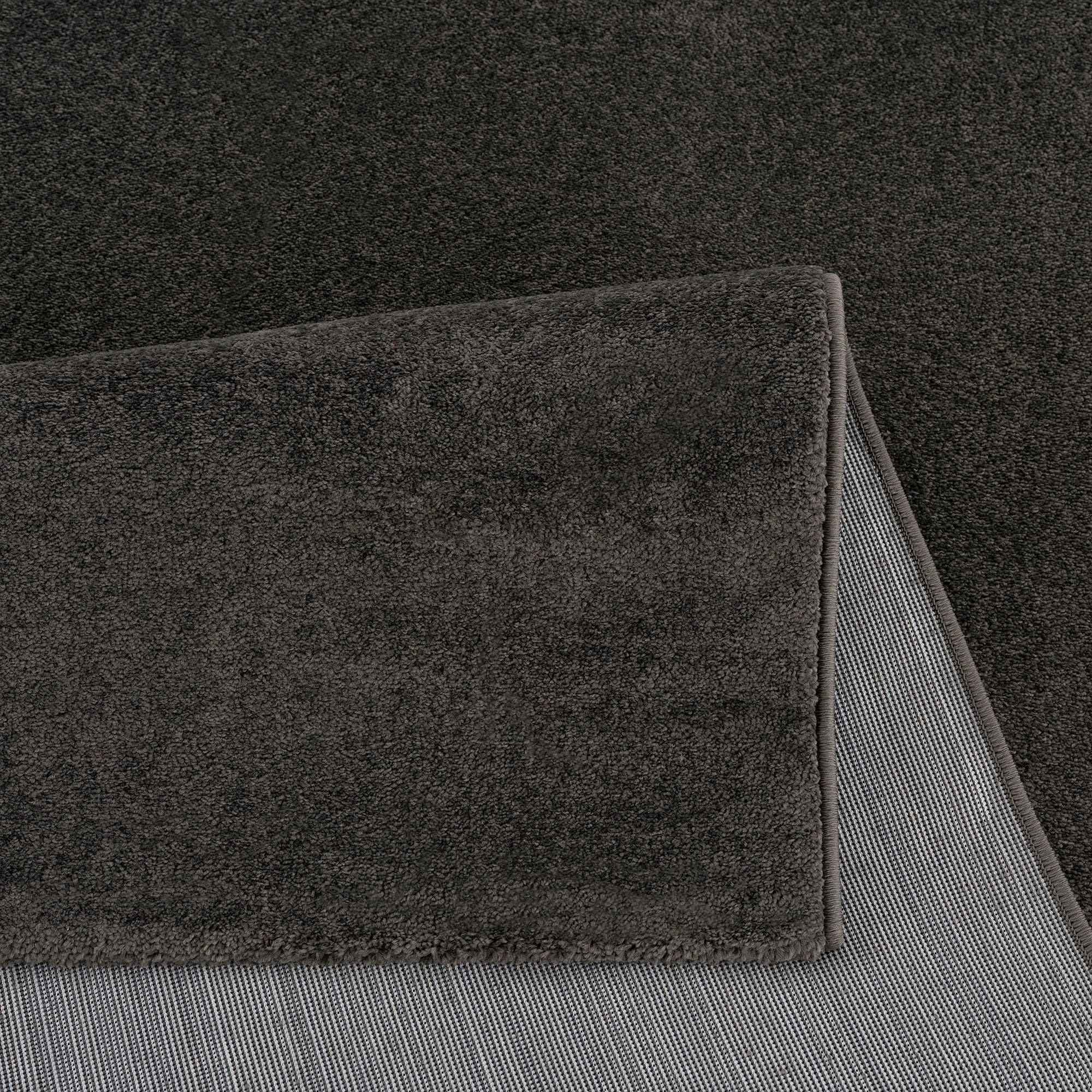Sanat Teppich »UNI, auch als Läufer- und Rundgrößen erhältlich«, rechteckig, 13 mm Höhe, robuster Kurzflorteppich, große Farbauswahl, Wohnzimmer, alle Räume