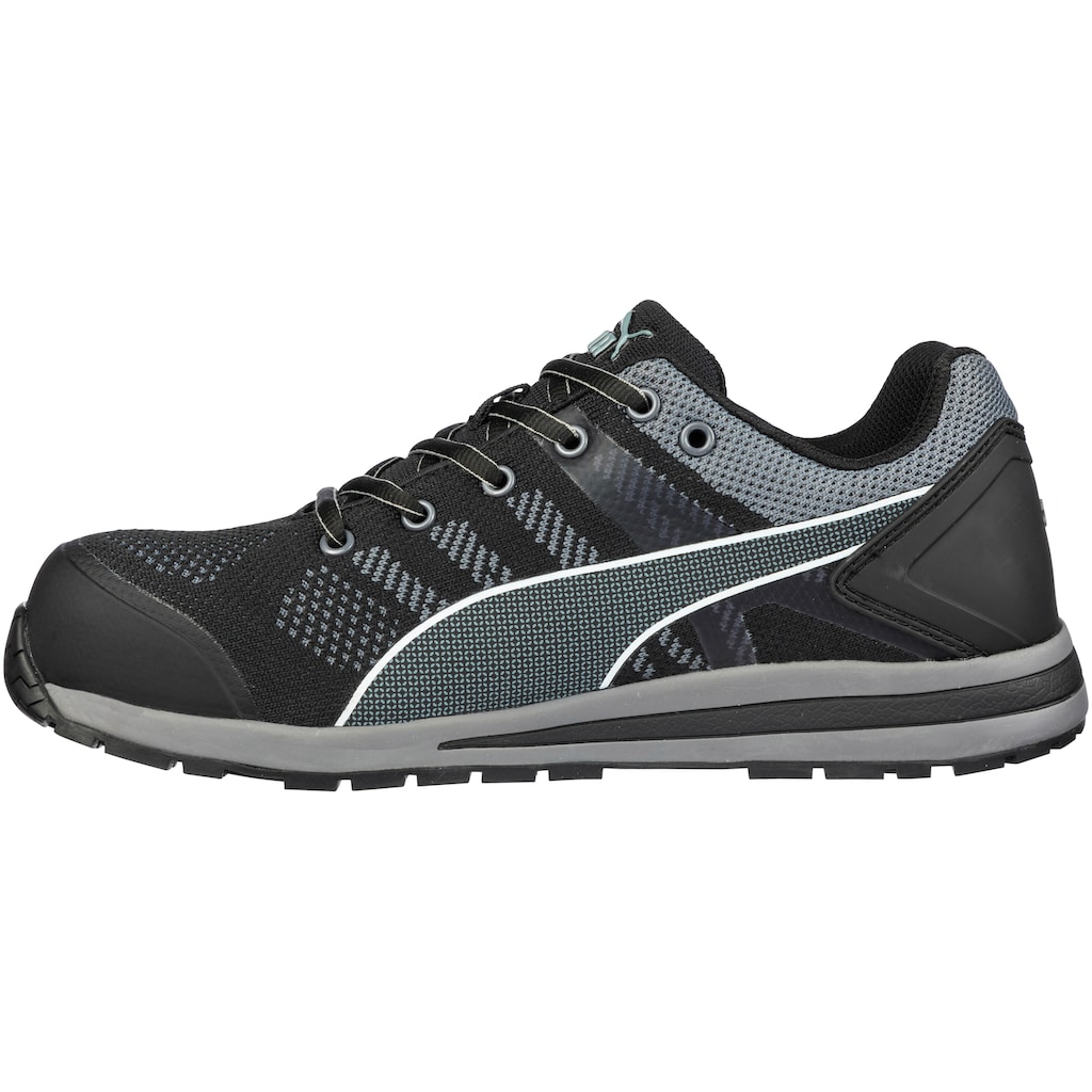 PUMA Safety Sicherheitsschuh »Elevate Knit Black«, S1P, SAFETY KNIT®, evercushion® BA+ Fußbett, DGUV 112-191, ESD