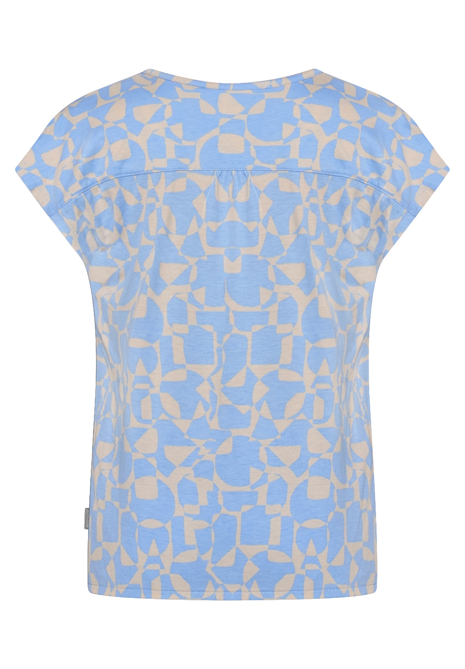 Betty&Co Kurzarmshirt »Damen mit Gummizug« 1 tlg.